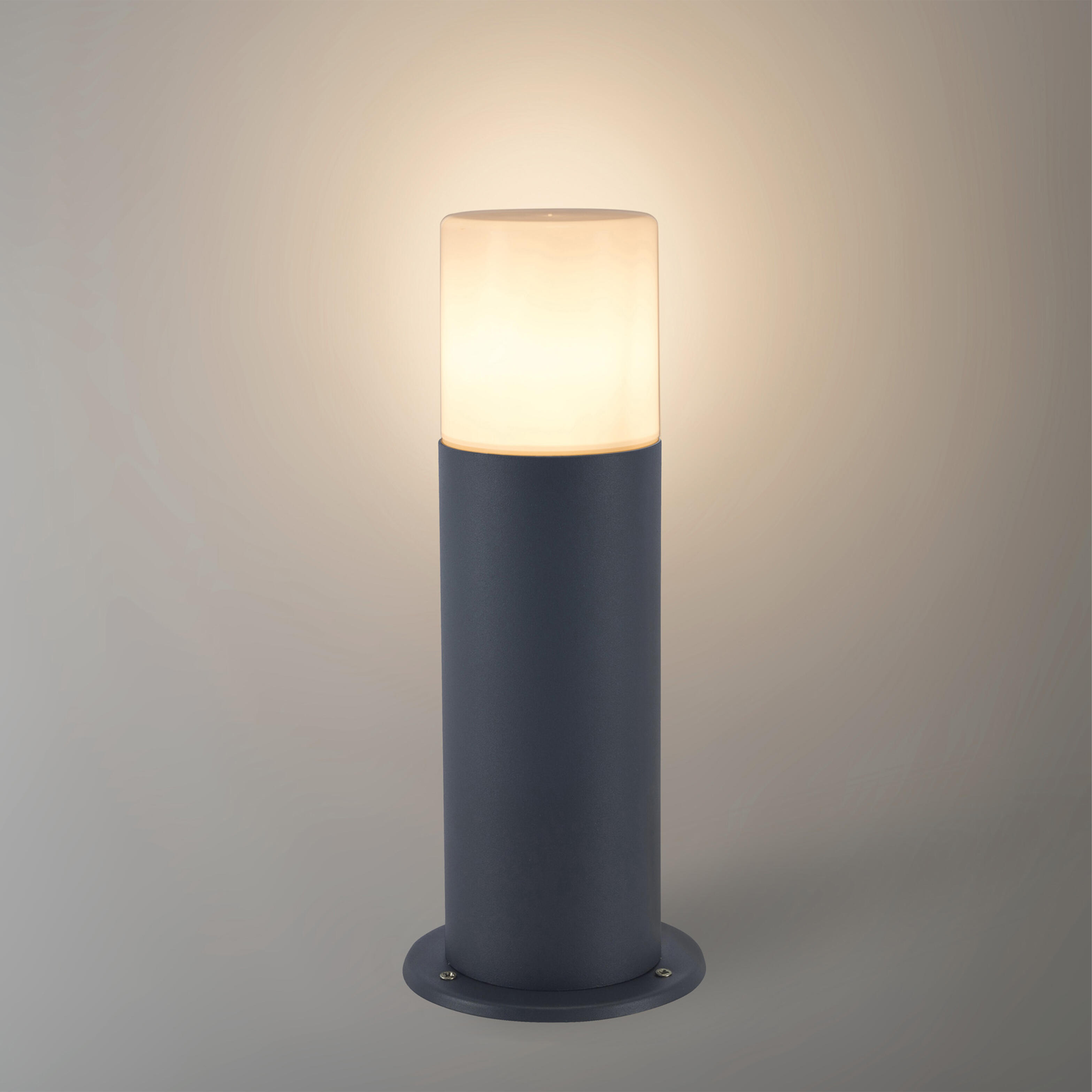 BALIZA DE EXTERIOR JARDIN NEGRO 28W VESPERA 30CM - 4