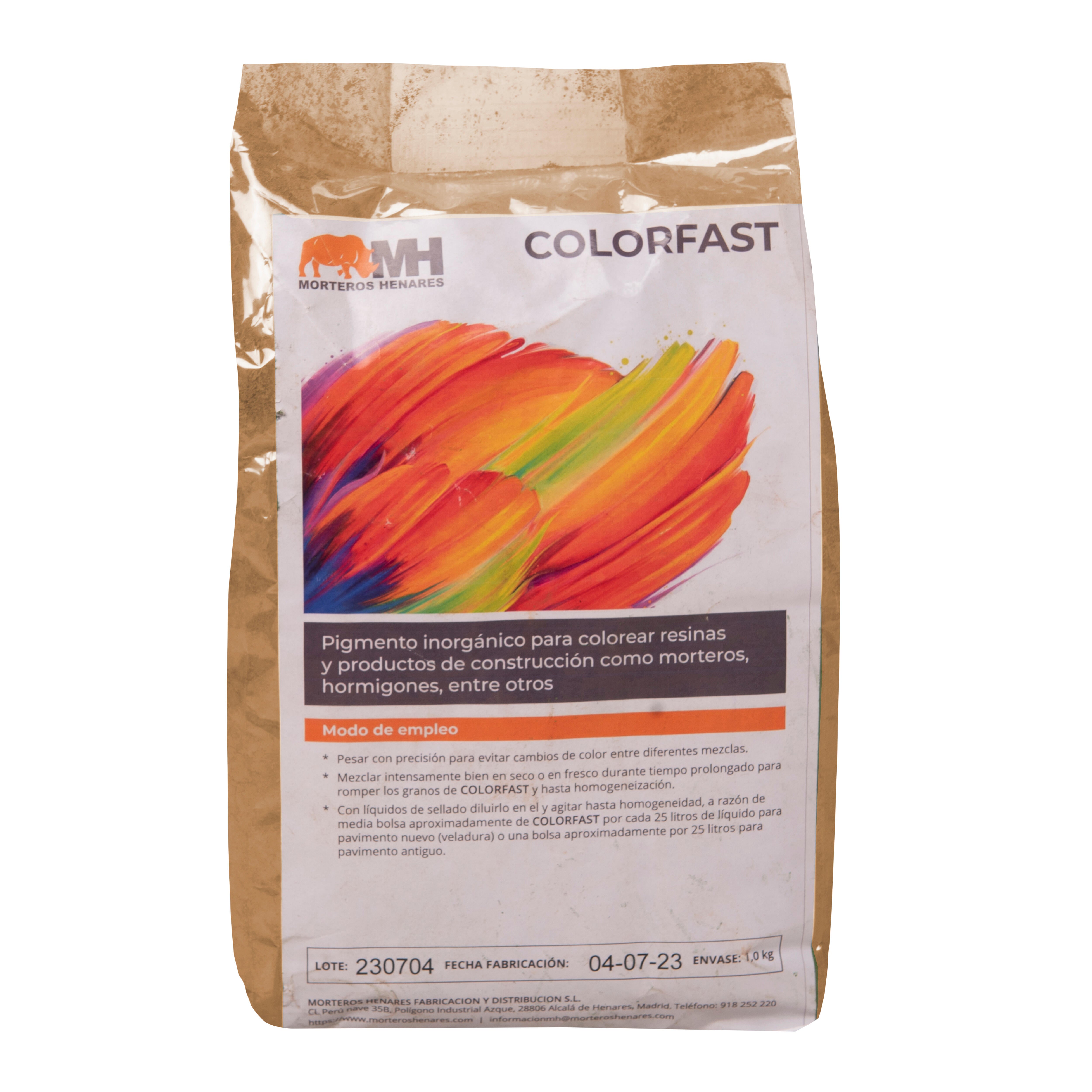 COLORANTE COLOR FAST MORTEROS HENARES CORCHO 1KG - 2
