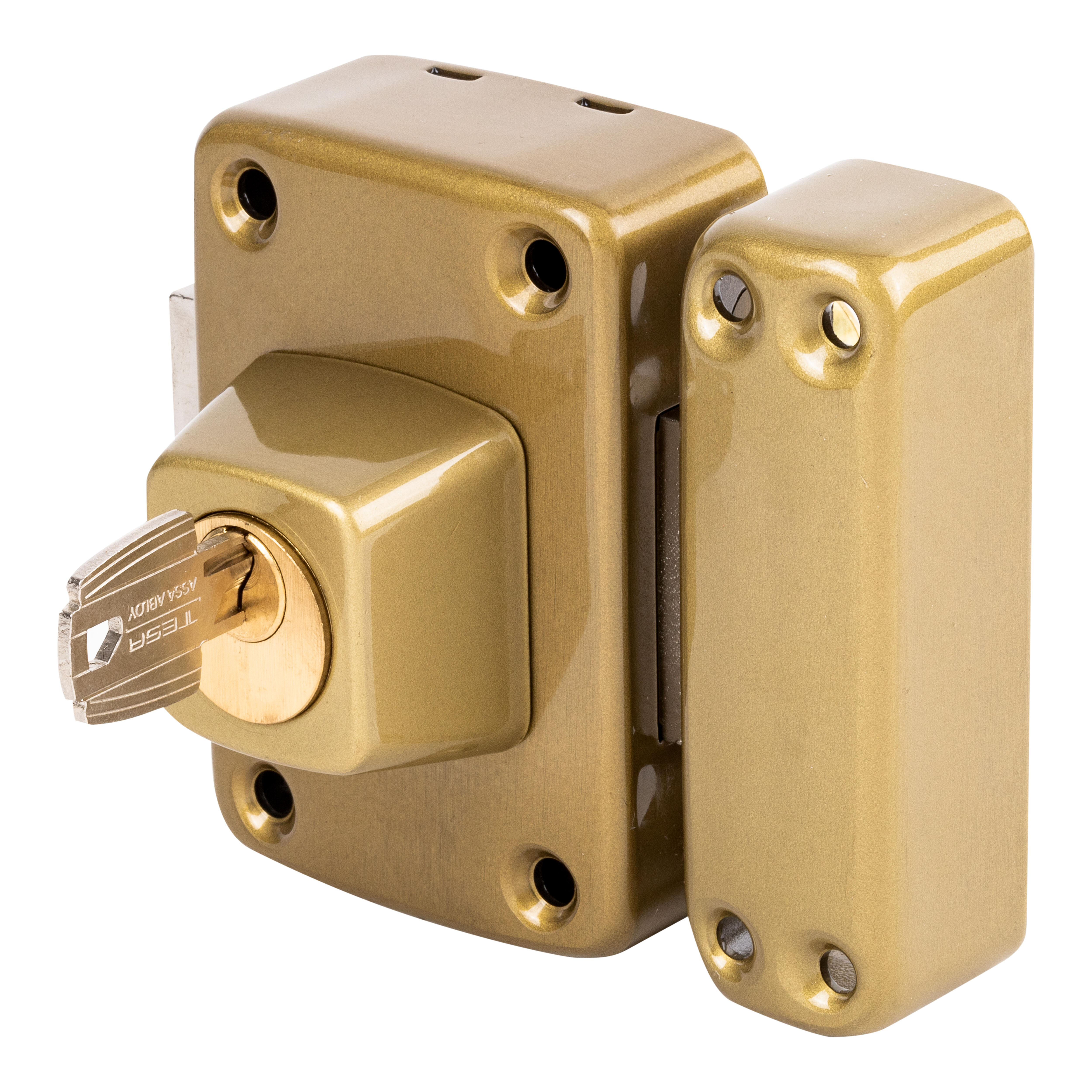 CERROJO SOBREPONER APERTURA CON DOBLE CILINDRO 2111 TESA - 3