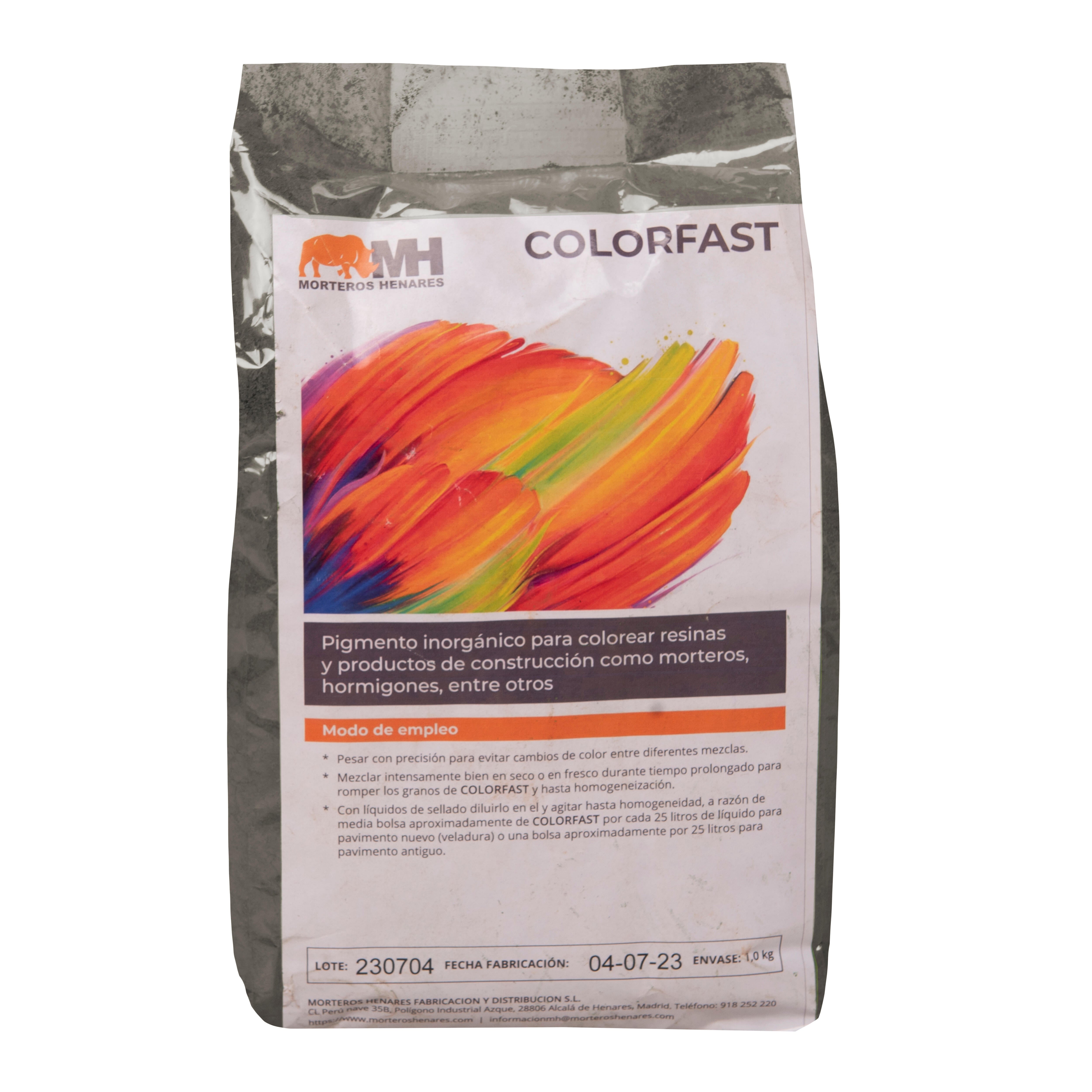 COLORANTE COLOR FAST MORTEROS HENARES PIZARRA 1KG - 2