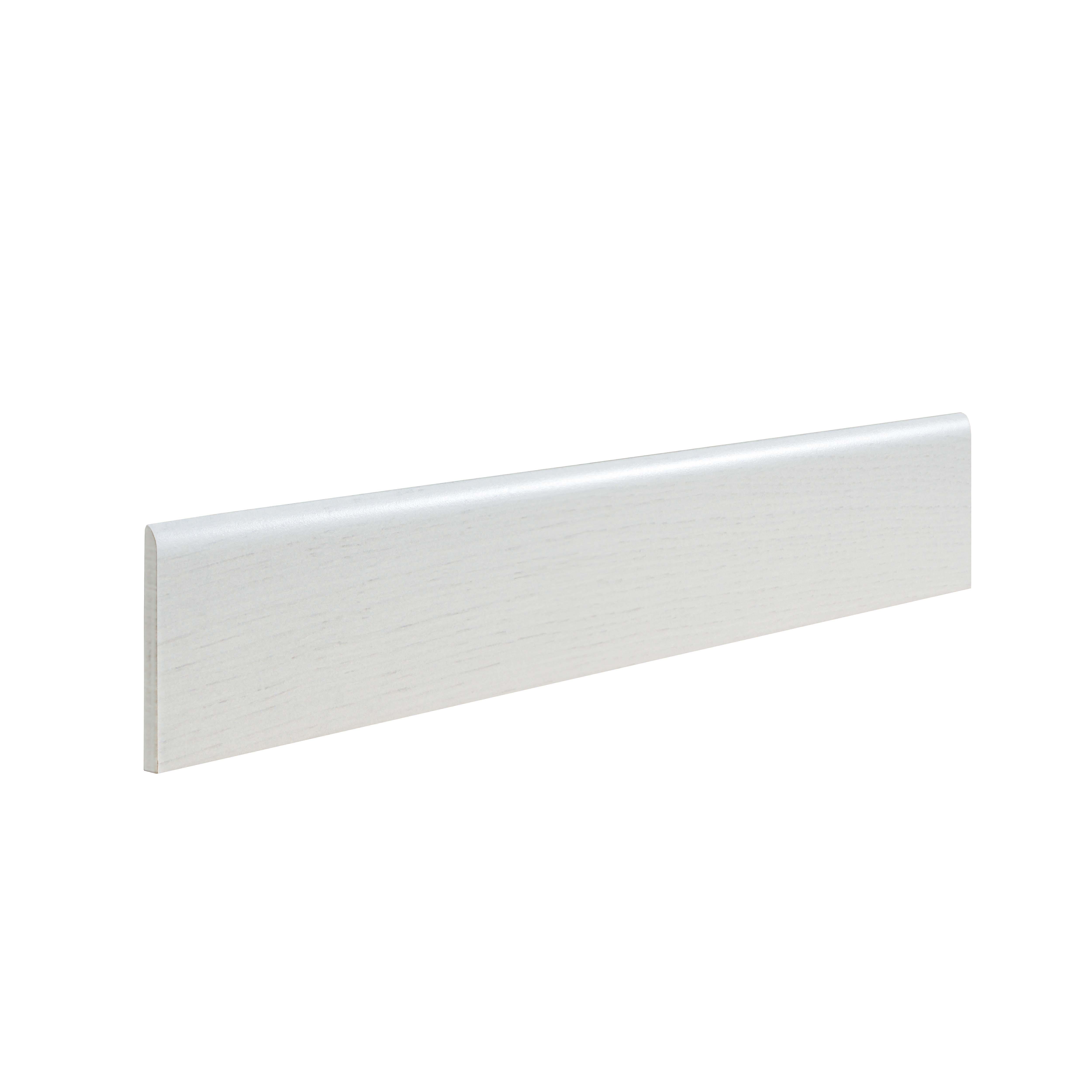 RODAPIE CERAMICO 8X45CM MADERA BLANCO FRÍO. PACK 4 UNIDADES. - 2