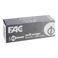 CILINDRO SEGURIDAD BOMBIN 35X35MM. PUNTOS LEVA 15MM. LATON FAC - 3