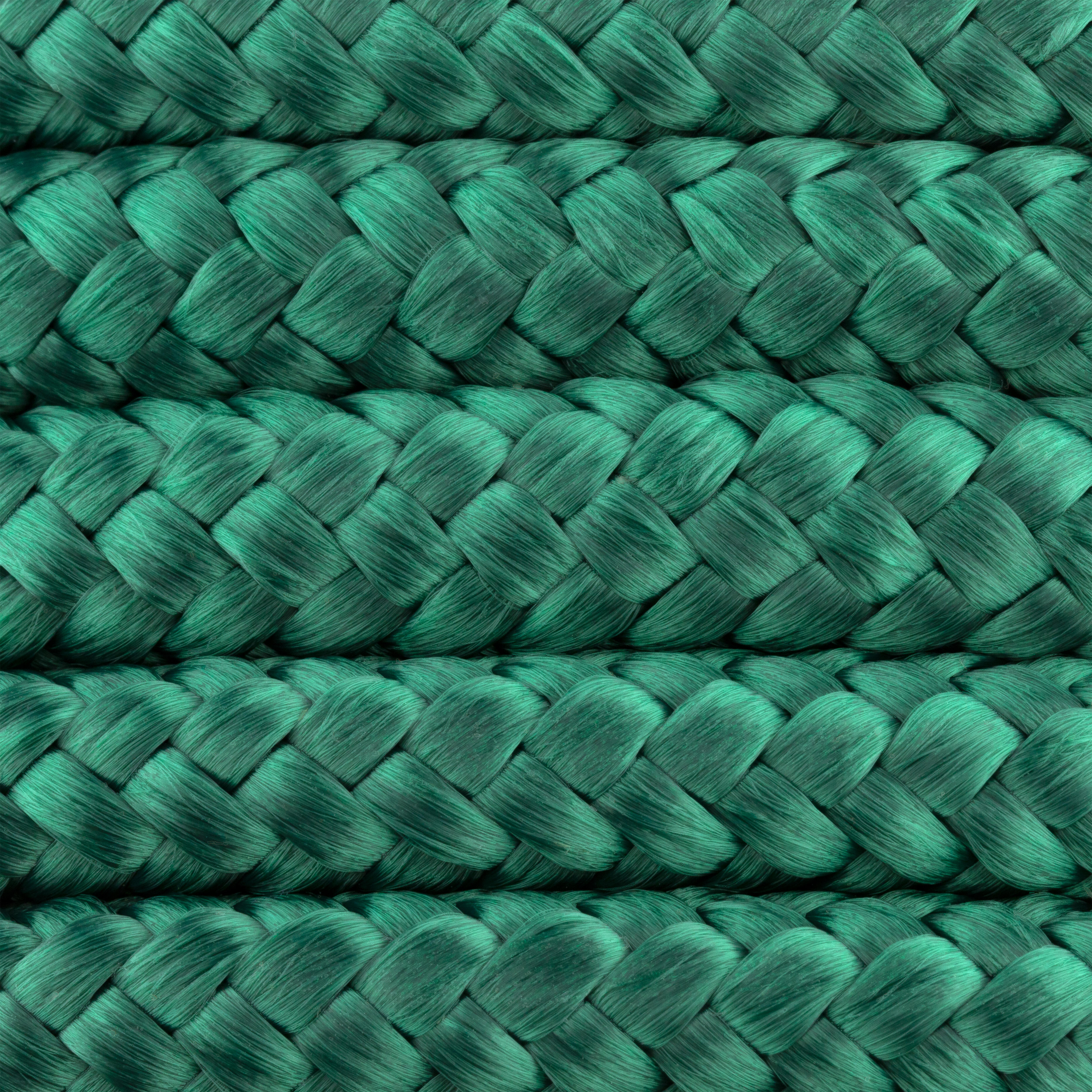 CUERDA POLIPROPILENO TRENZADA CON ALMA 8MM. 15M VERDE ROMBULL - 2