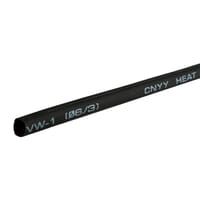 TUBO TERMORETRÁCTIL Ø6,4 MM  1M NEGRO - 2