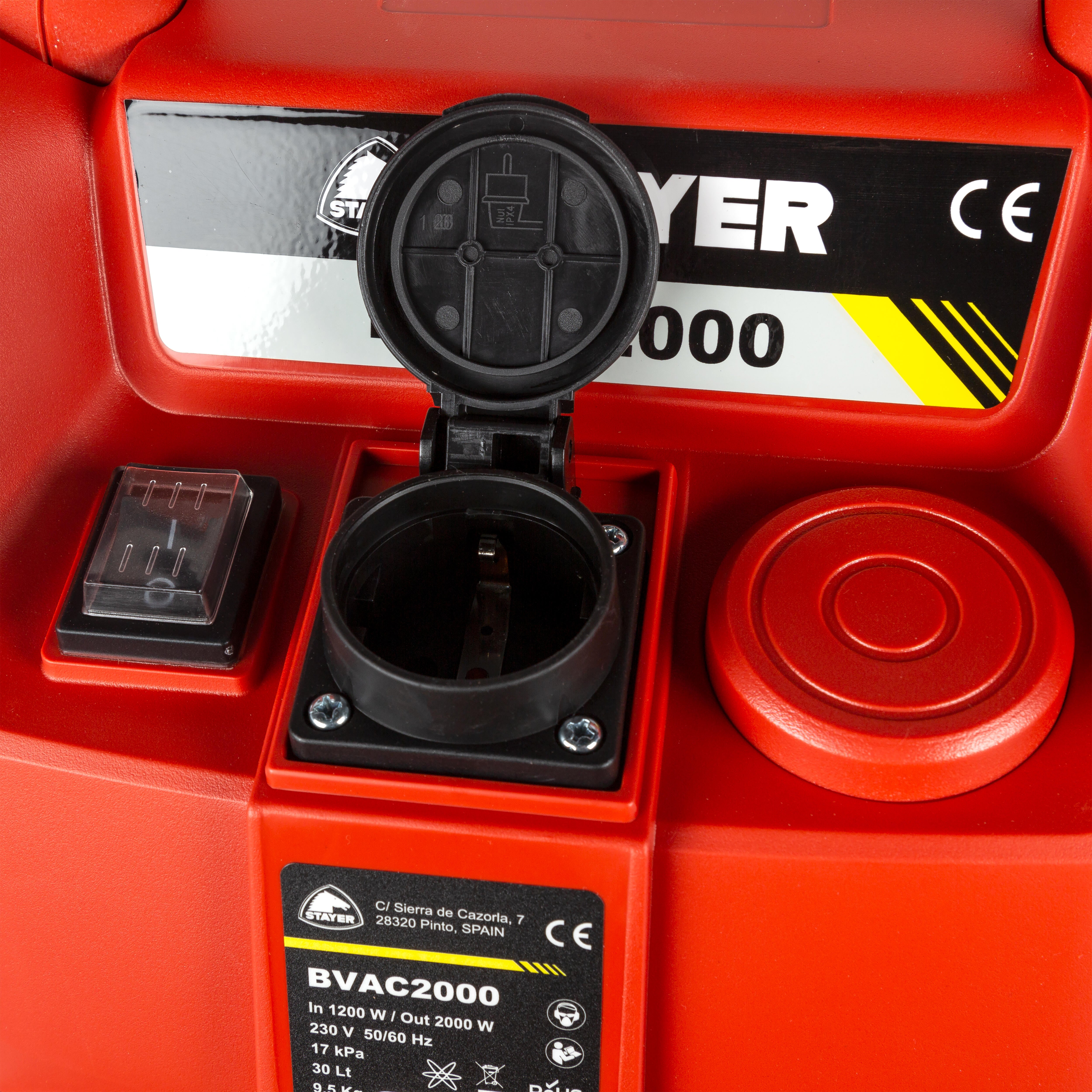 ASPIRADOR STAYER BVAC 2000 1200W 30L - 8