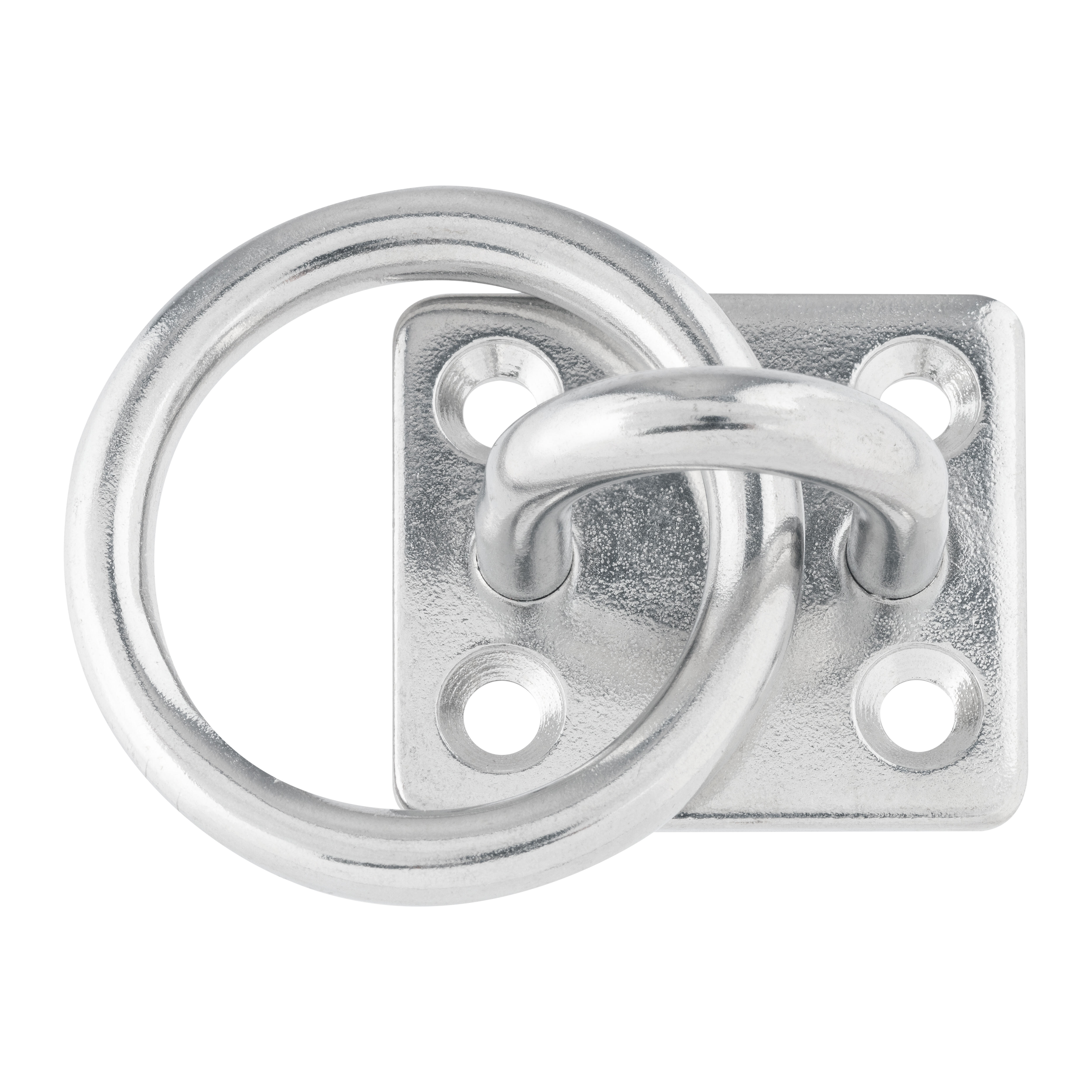 PLACA PASACABO CON ANILLA ACERO INOXIDABLE 40 X 60 MM - 2