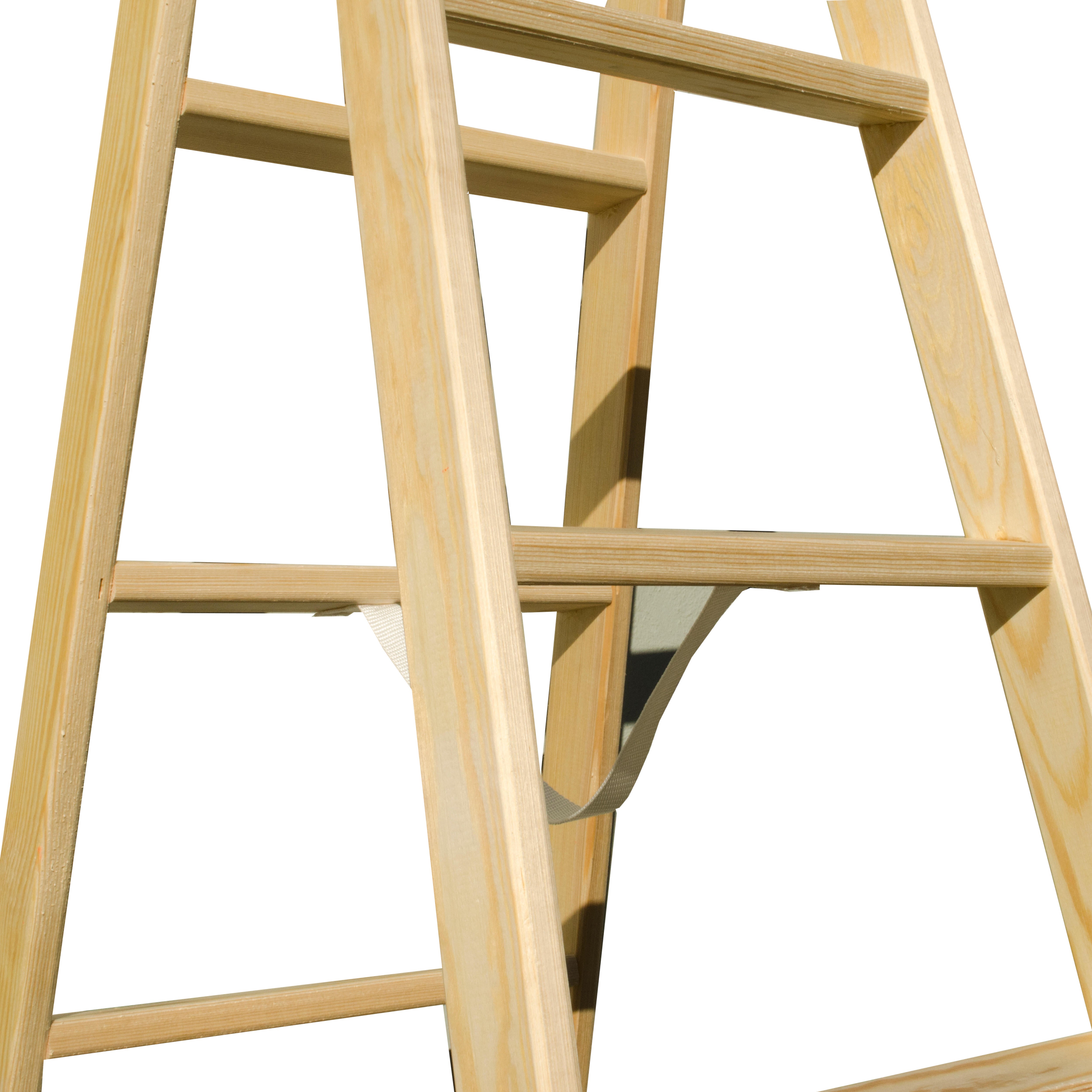 ESCALERA DE MADERA 7 + 7 PELDAÑOS  - 5