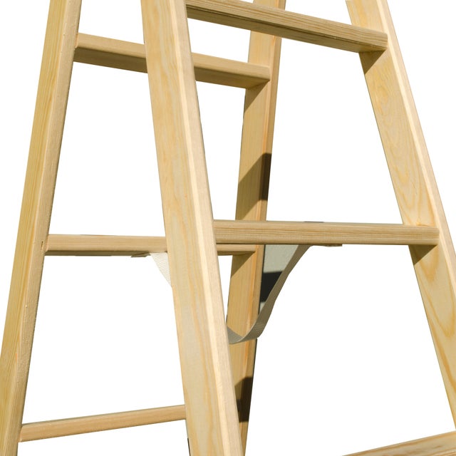 ESCALERA DE MADERA 7 + 7 PELDAÑOS 