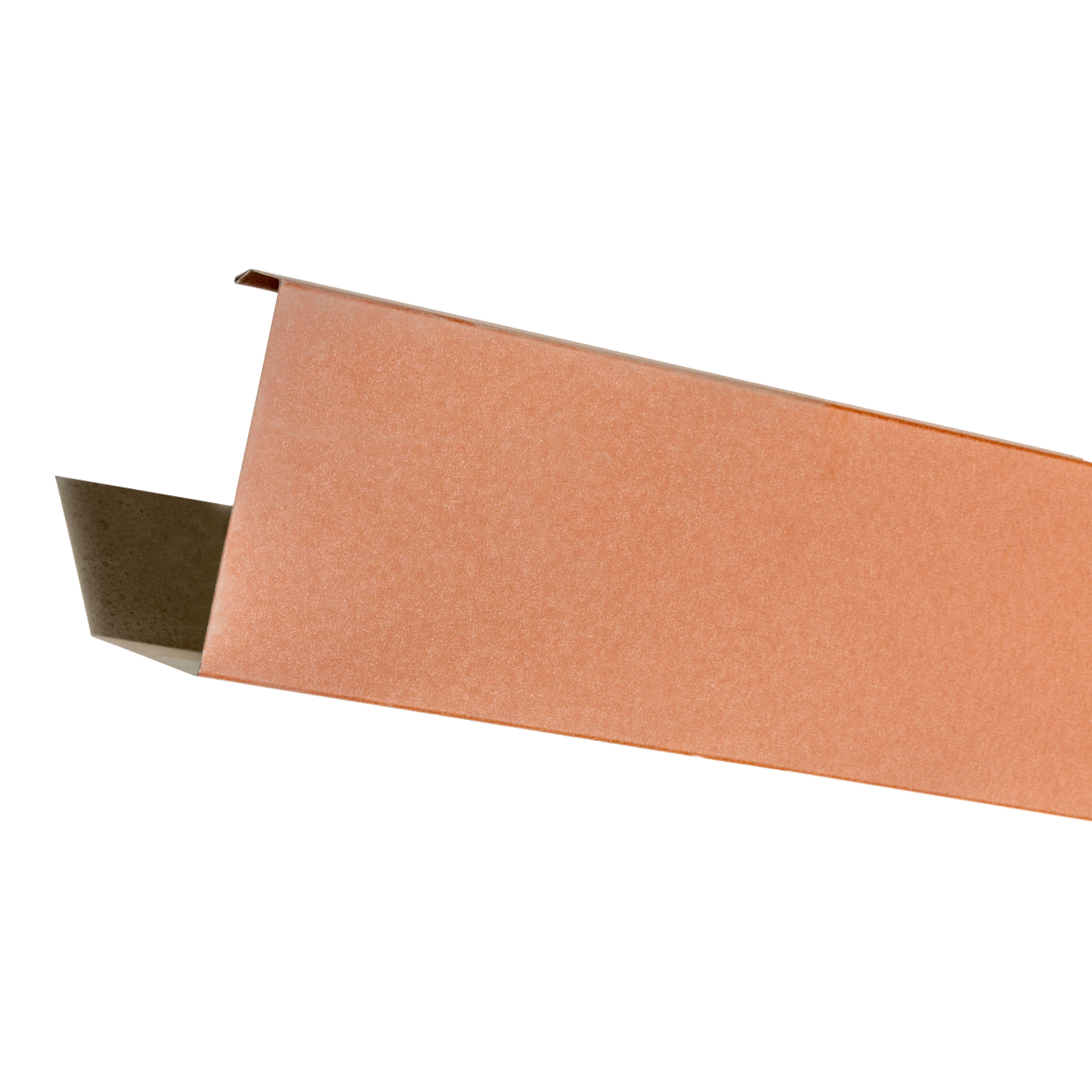 REMATE LATERAL VUELO PANEL IMITACIÓN TEJA 3M ROJO - 3