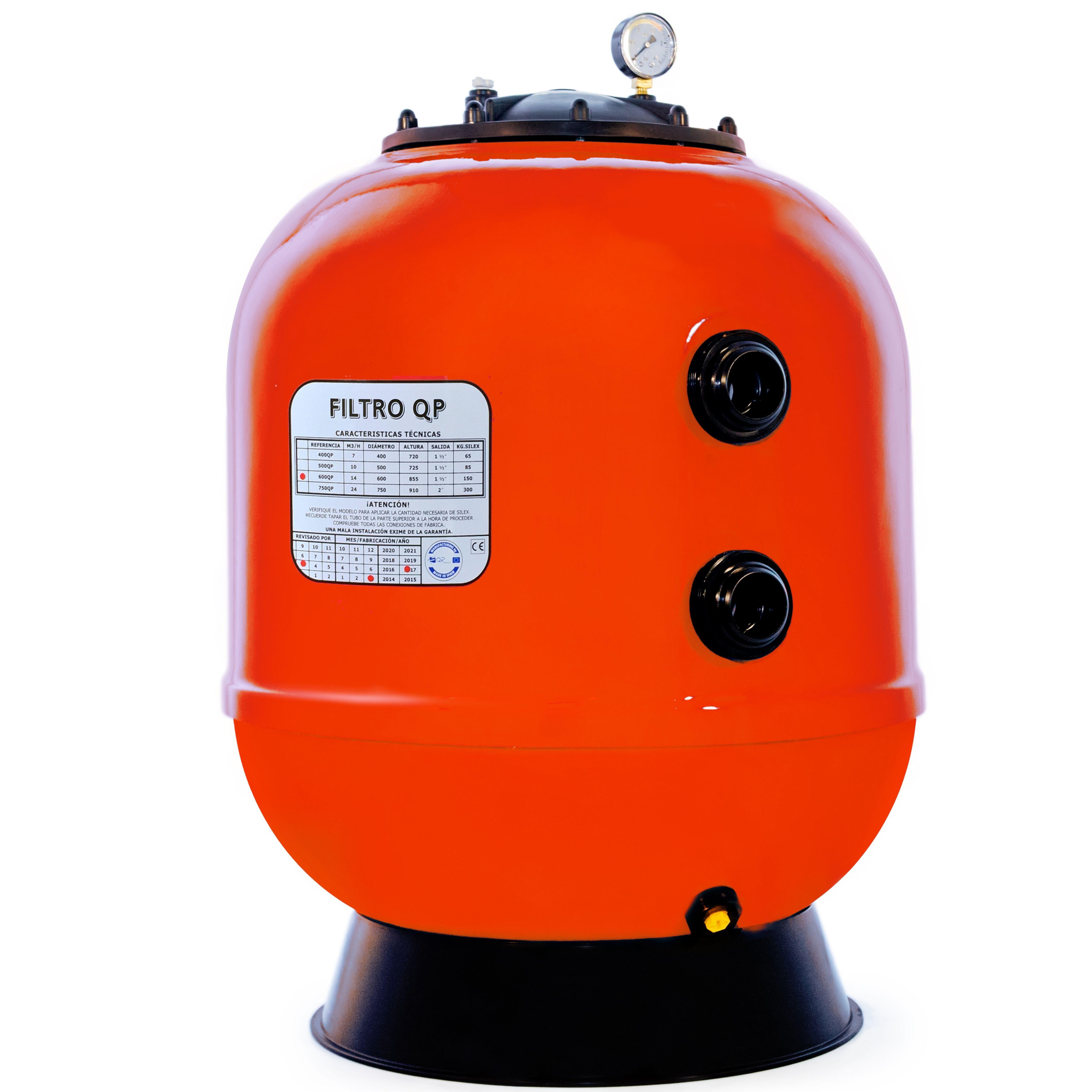 FILTRO LAMINADO CON VÁLVULA LATERAL 950MM - 2