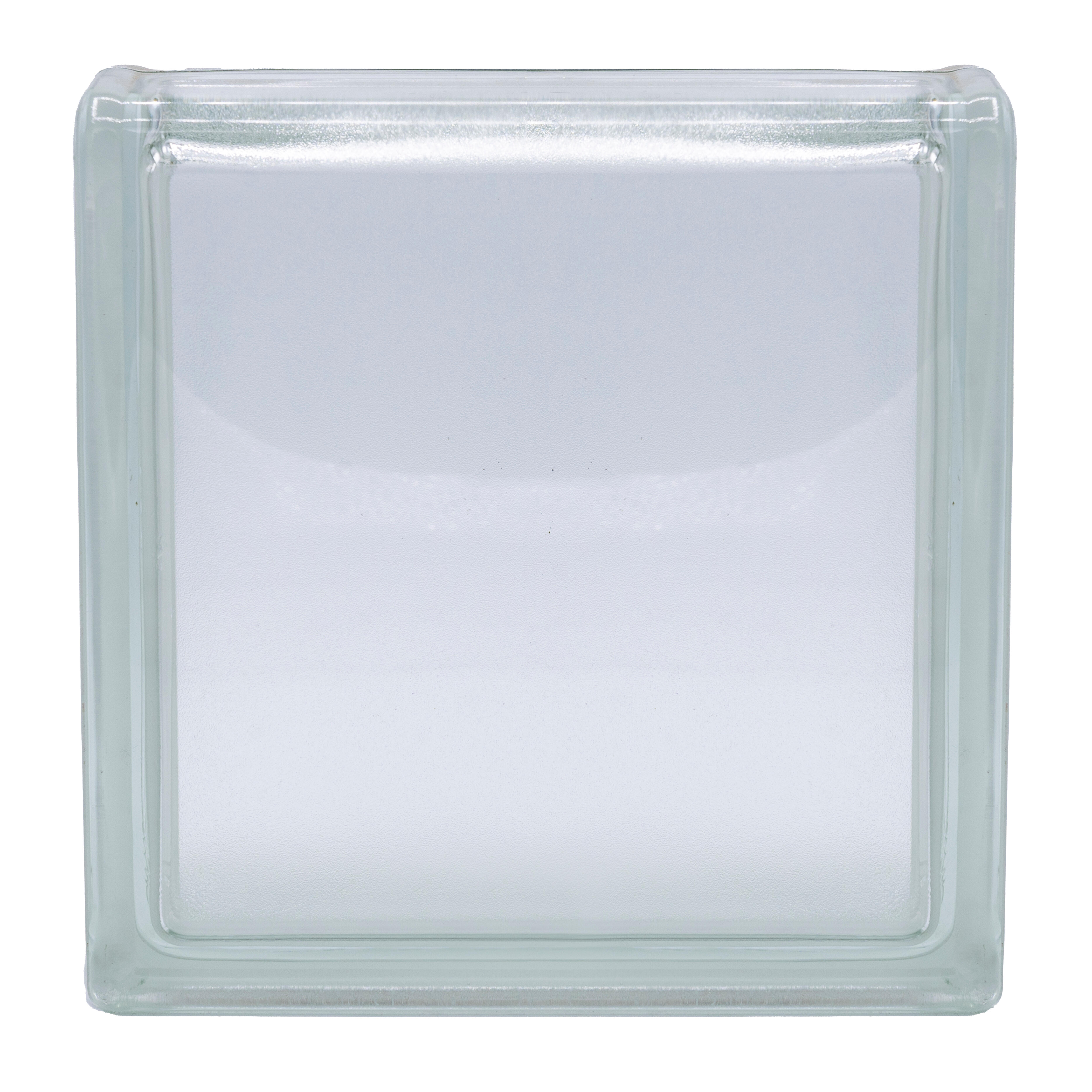 BLOQUE VIDRIO SATINADO 19X19X8CM - 4