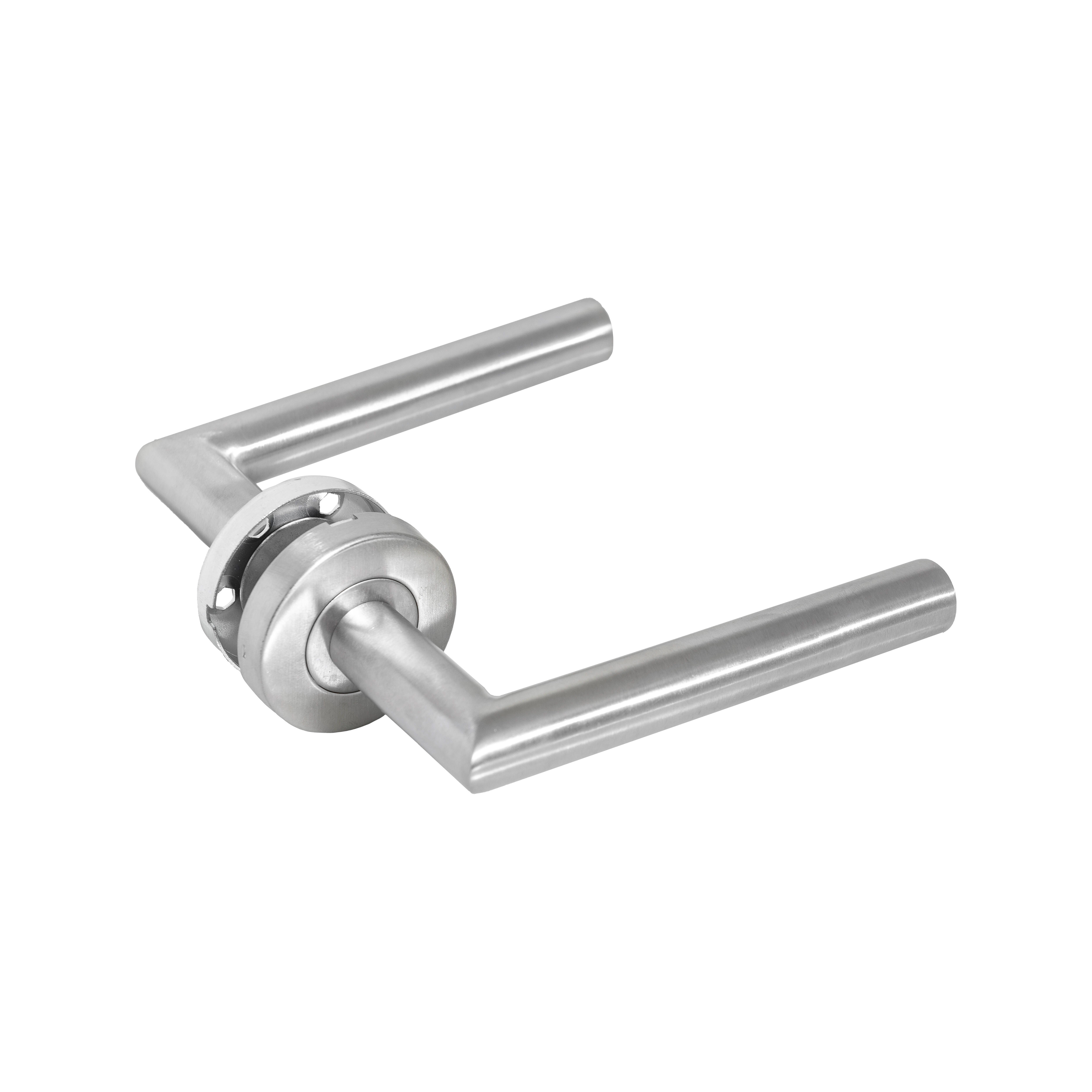 JUEGO DE MANILLA ROSETAS ACERO INOXIDABLE  8809-L - 5