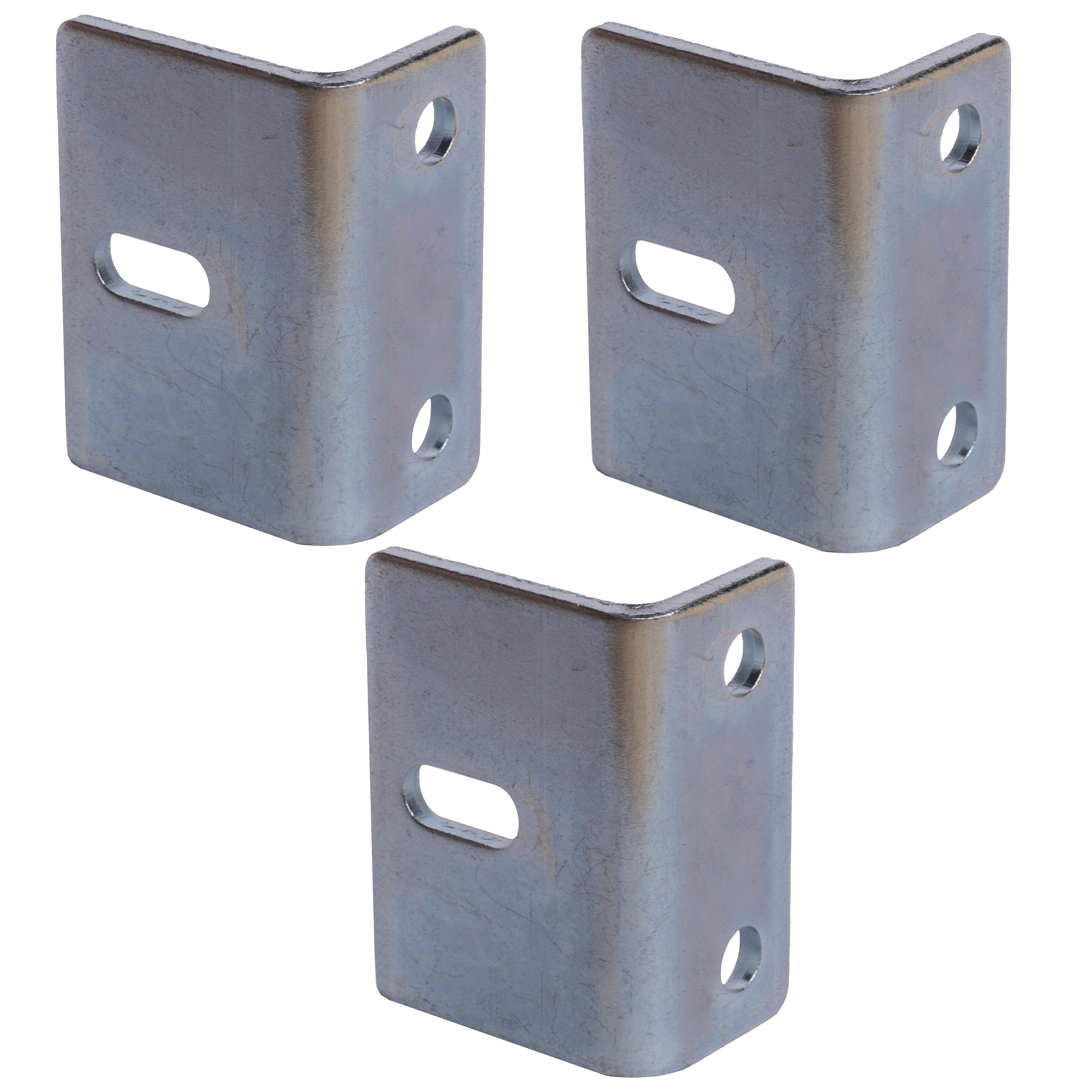 ANGULO  SUJECCION  CARRIL DE ACERO A PARED. 3 UDS - 7