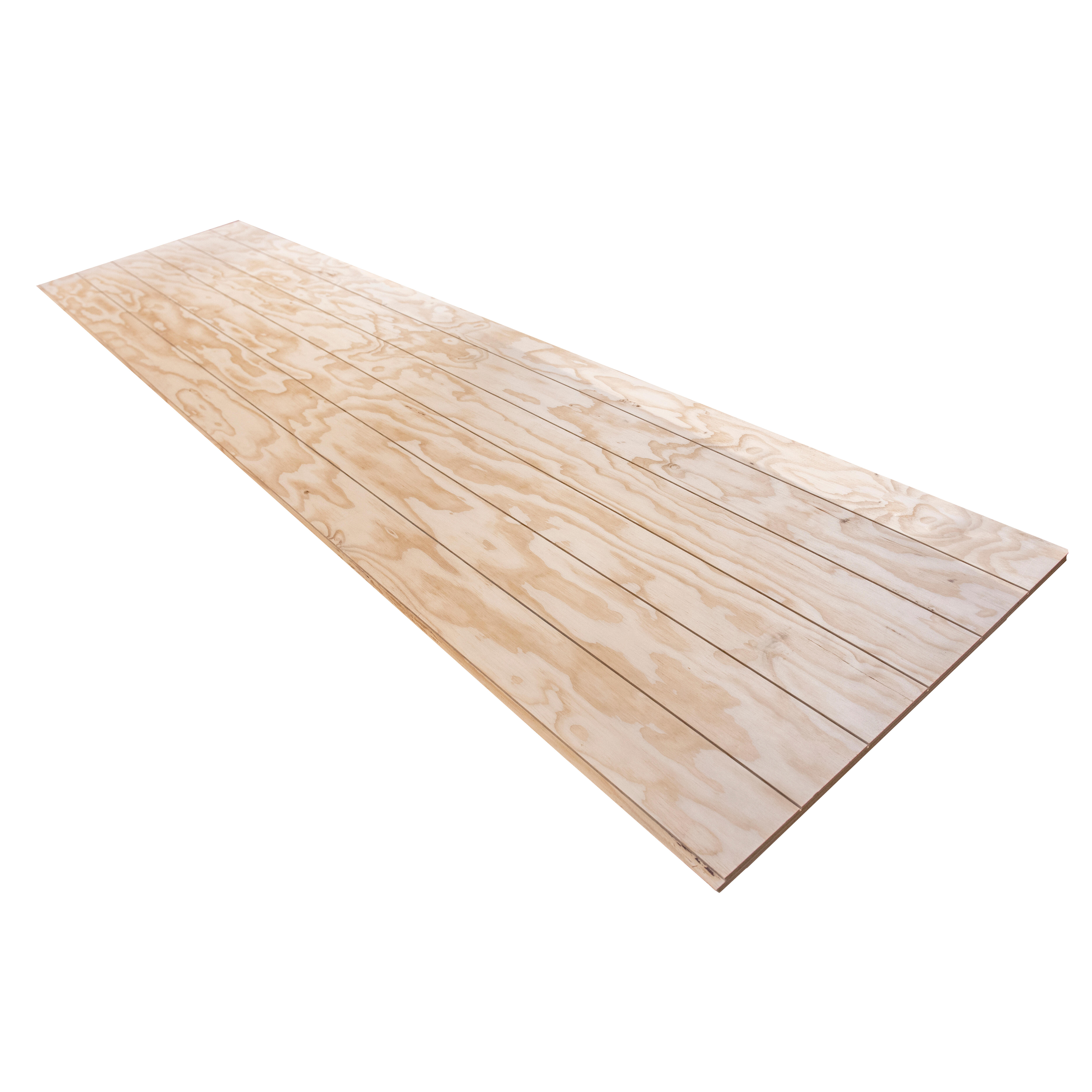 TABLERO CONTRACHAPADO RANURADO MACHIEMBRADO 250X61,5X1,7CM - 3