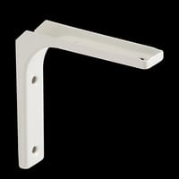 ESCUADRA SOPORTE PARA BALDA METALICA BLANCA 100 X 100  MM. MOD 2 AMIG - 2