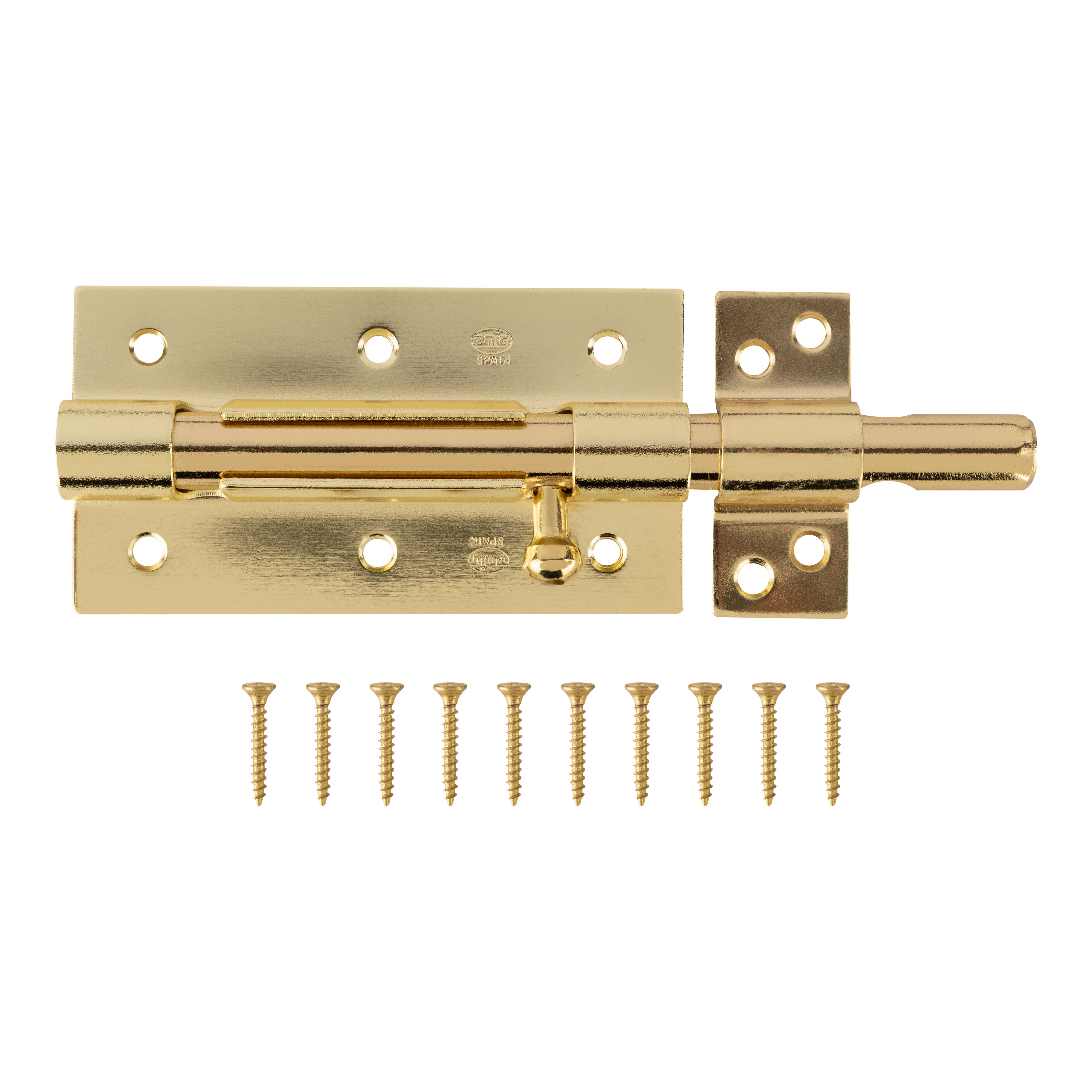 PESTILLO 120 MM. LATONADO MOD 454 AMIG - 2