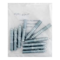 ESPARRAGO DOBLE ROSCA MADERA METRICA  8 X 60  MM. 10 UDS. - 2