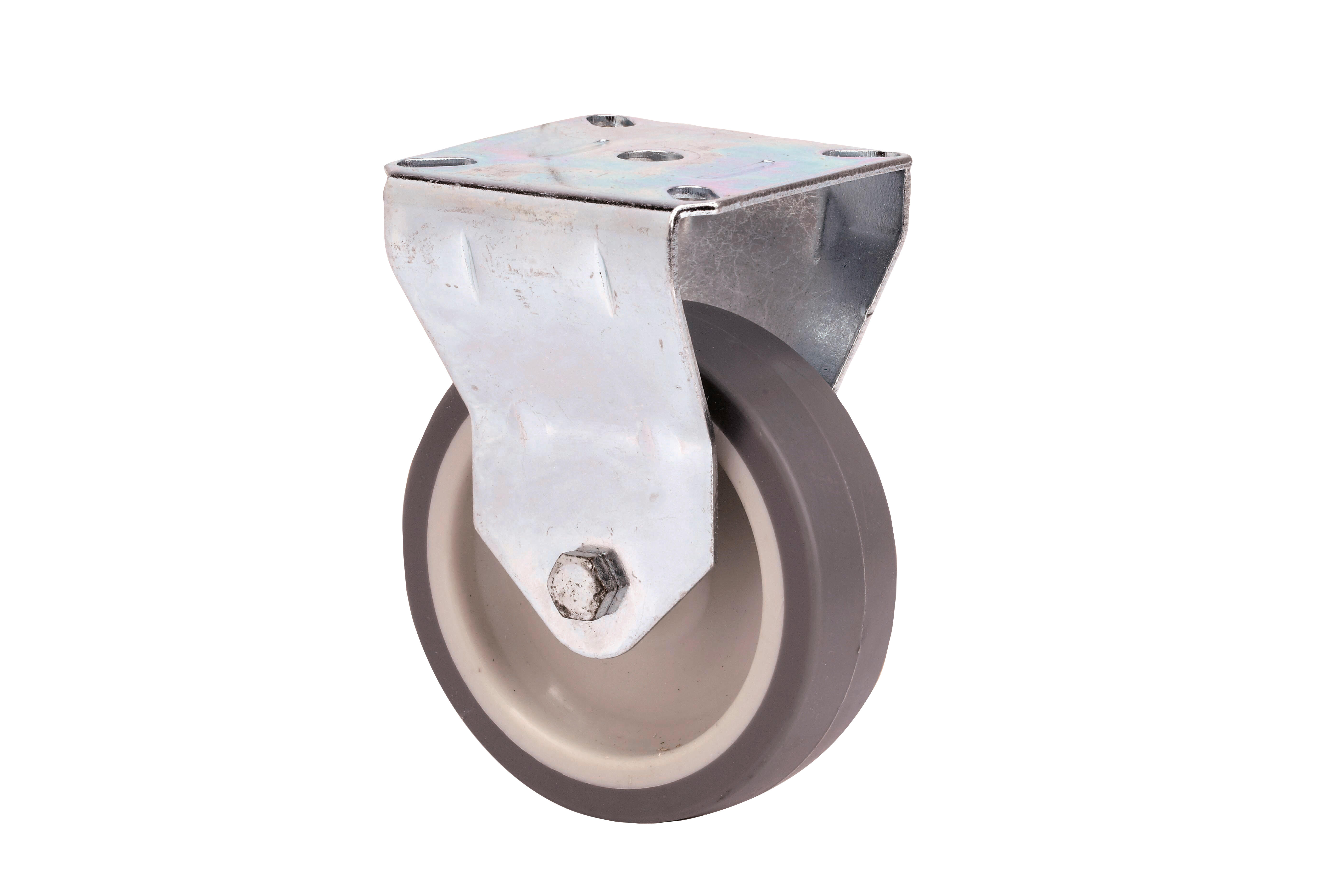 RUEDA 60MM GOMA. HASTA 50KG. LLANTA ACERO - 2