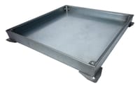 TAPA RELLENABLE 30X30CM ACERO GALVANIZADO - 4