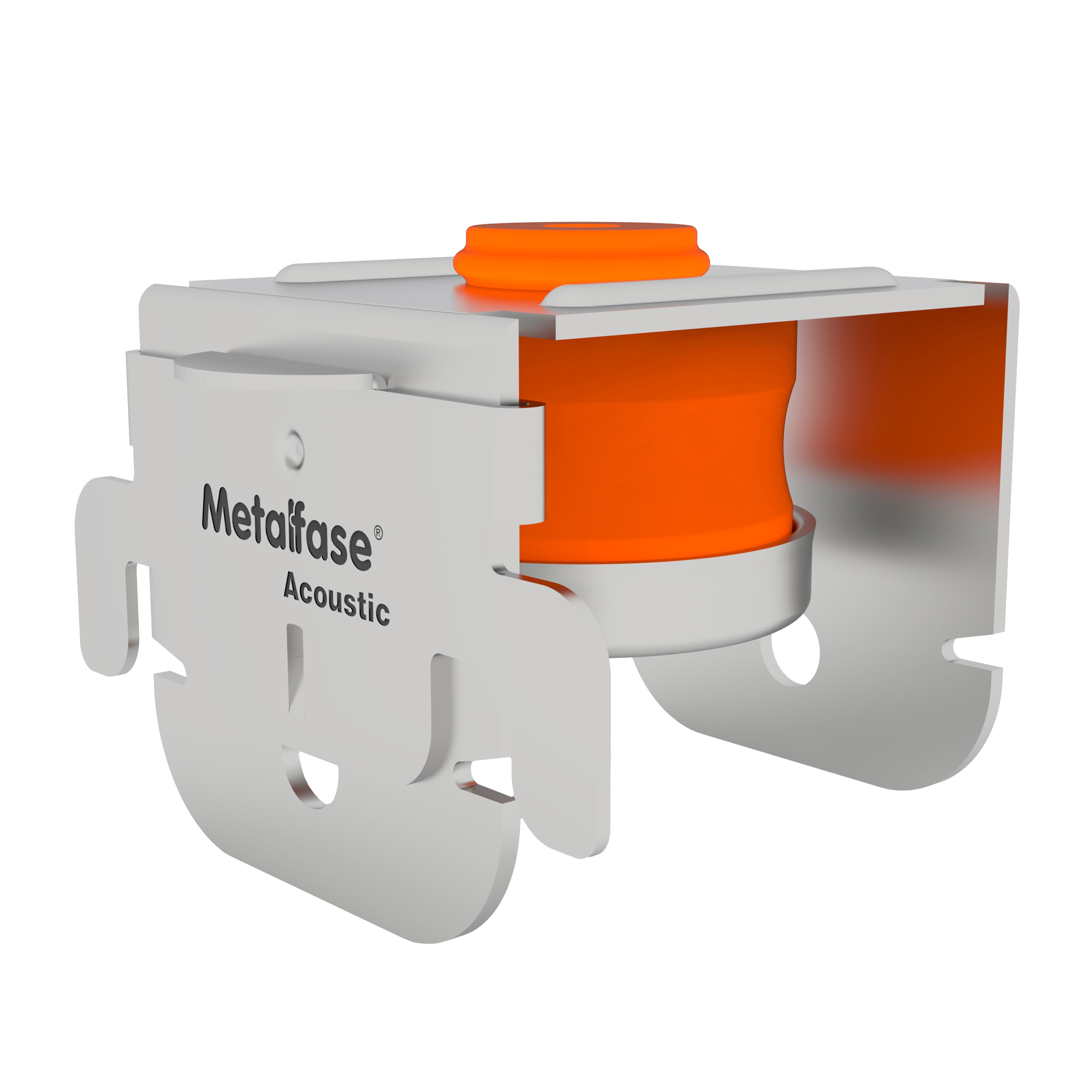 SOPORTE AMORTIGUADOR VISCOREN PARA PERFIL DE TECHO TC47 25-60 KG 25 UDS - 3