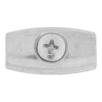 SUJETACABLE SUPER SIMPLE GALVANIZADO 3 MM. 4 UDS - 2