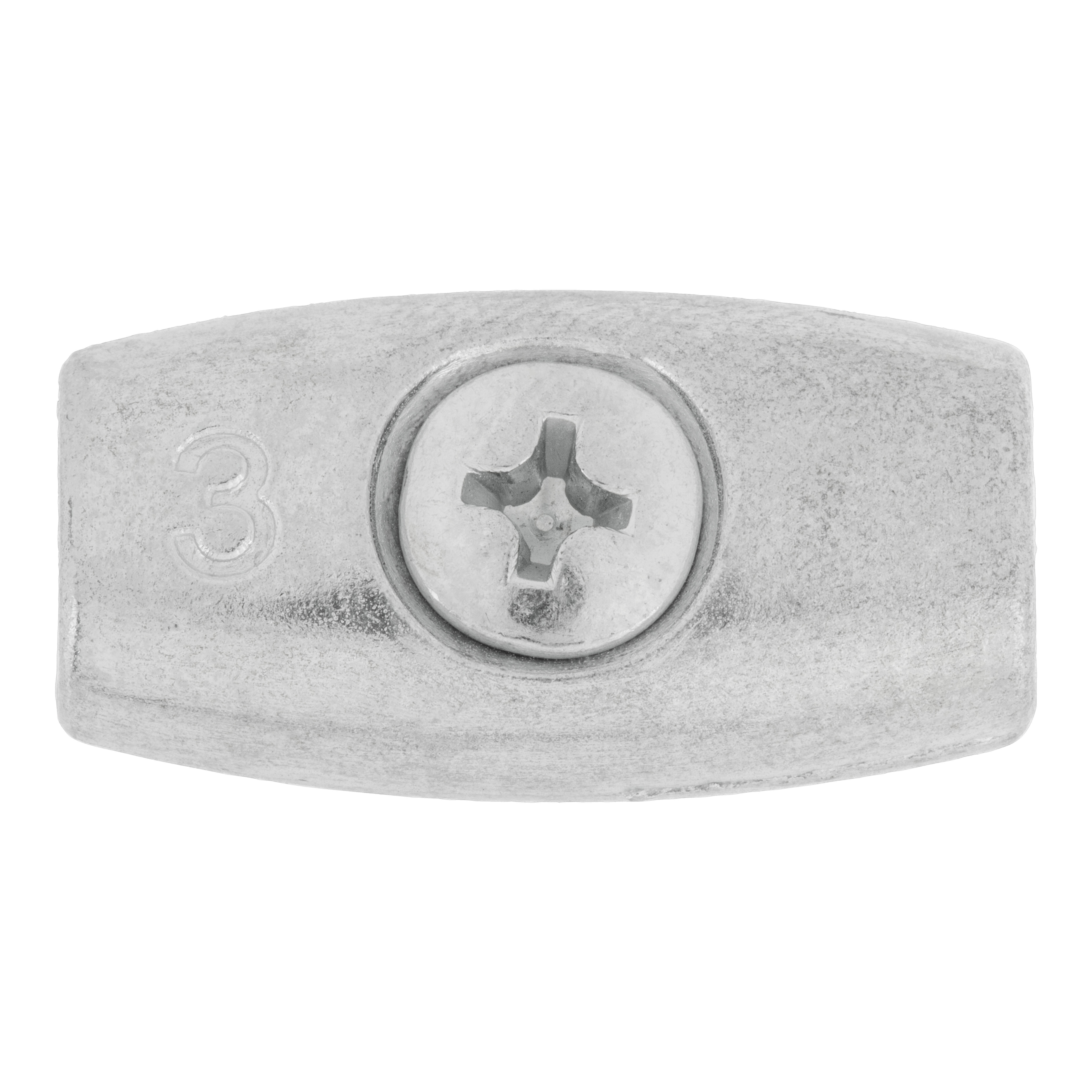 SUJETACABLE SUPER SIMPLE GALVANIZADO 3 MM. 4 UDS - 2