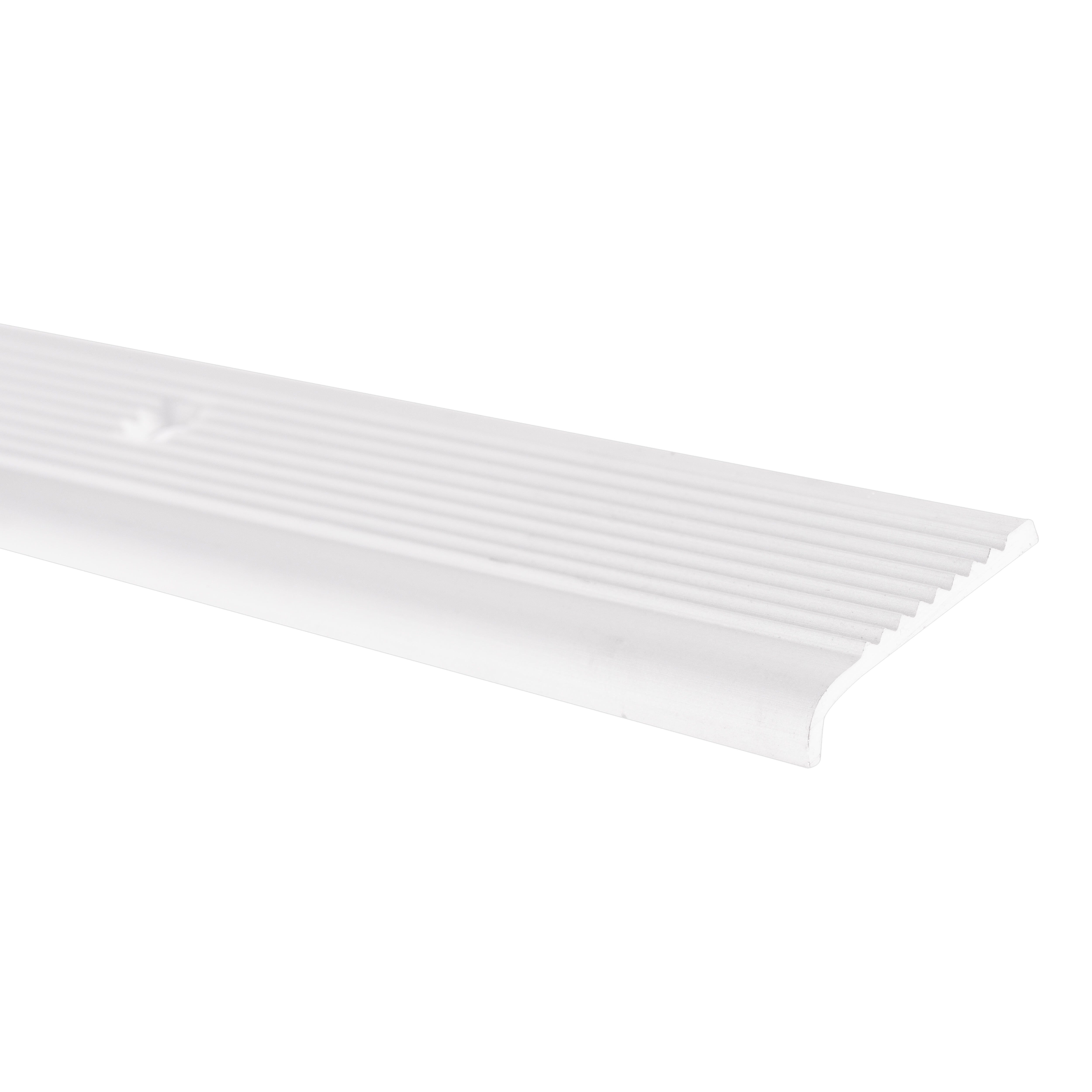 CANTONERA ATORNILLAR ALUMINIO PLATA  23X2MM 1M - 3