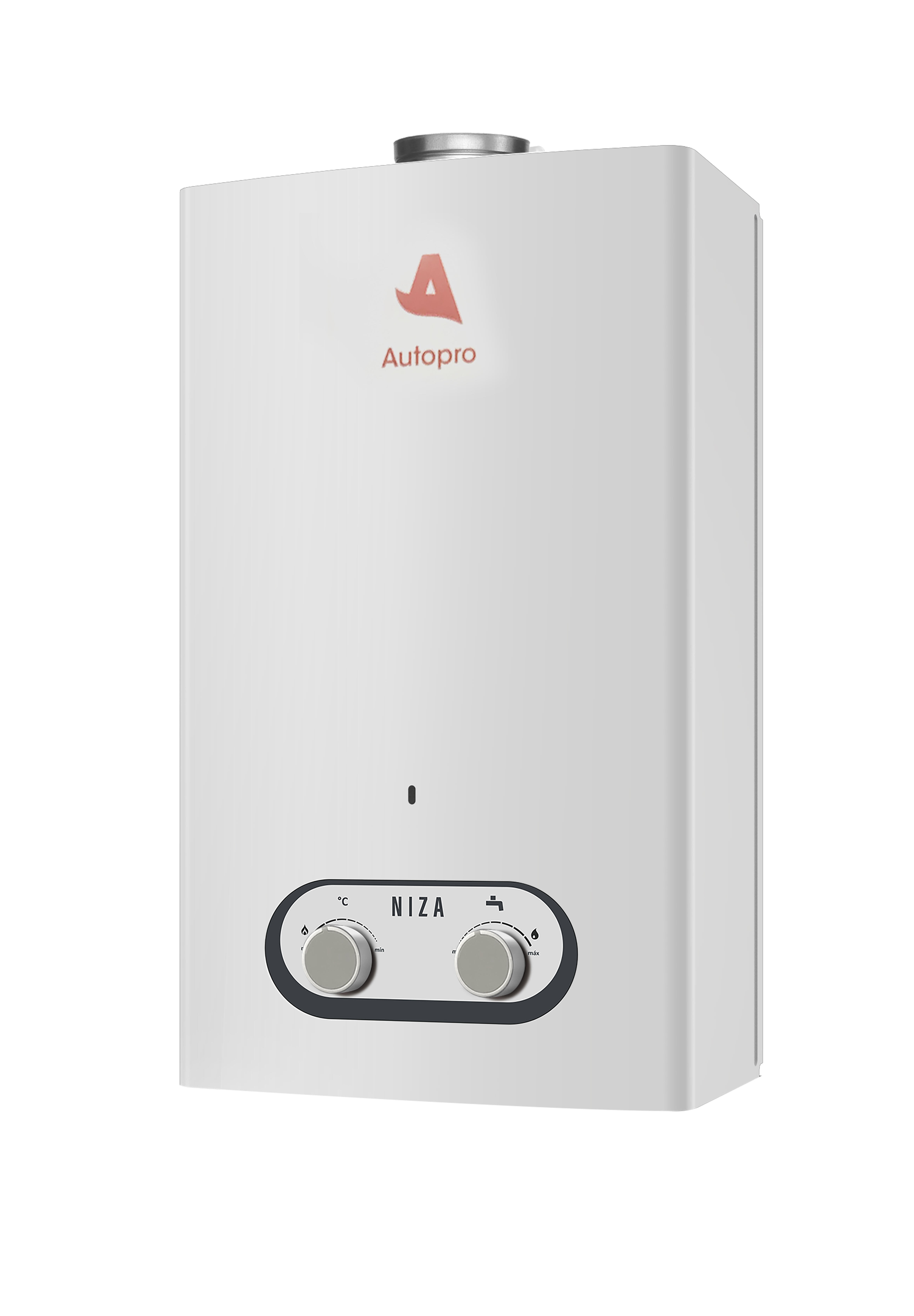 CALENTADOR ATMOSFÉRICO BAJO NOX GAS BUTANO NIZA  11L AUTOPRO - 2