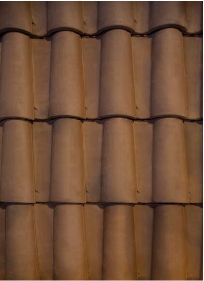 TEJA CERÁMICA MIXTA S10 MARRÓN 45,8X28,2 CM - 2