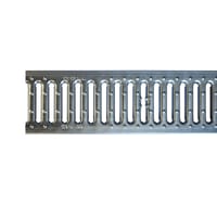 REJILLA ULMA GALVANIZADA NERVADA 100X20CM - 2