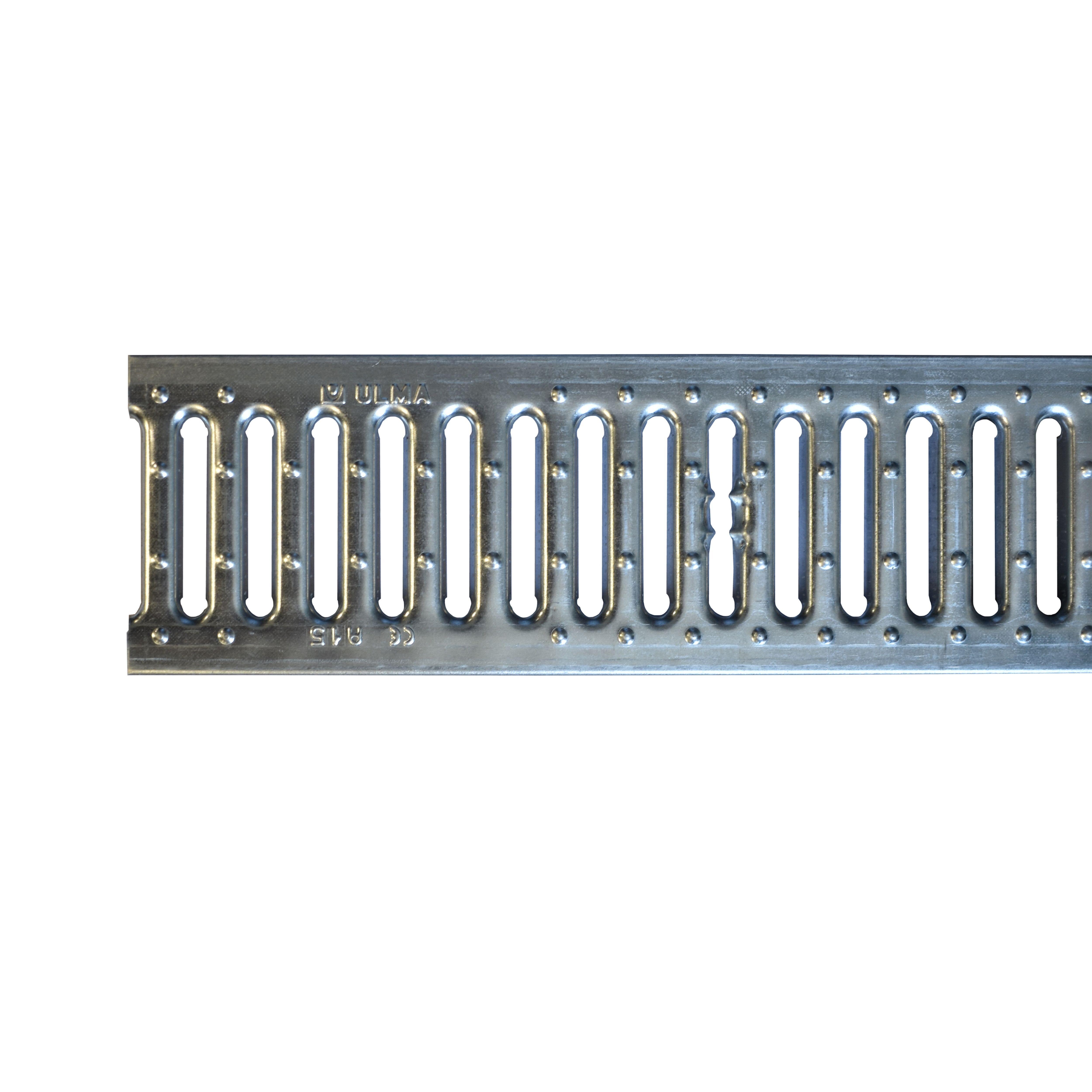 REJILLA ULMA GALVANIZADA NERVADA 100X20CM - 2