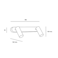 FOCO 2 LUCES LOGOS 8,4W LUZ NEUTRA IP20 - 4