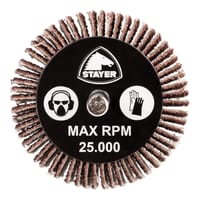 ABANICO LAMINADO Ø40 EJE 6 MM GRANO 60 - 4