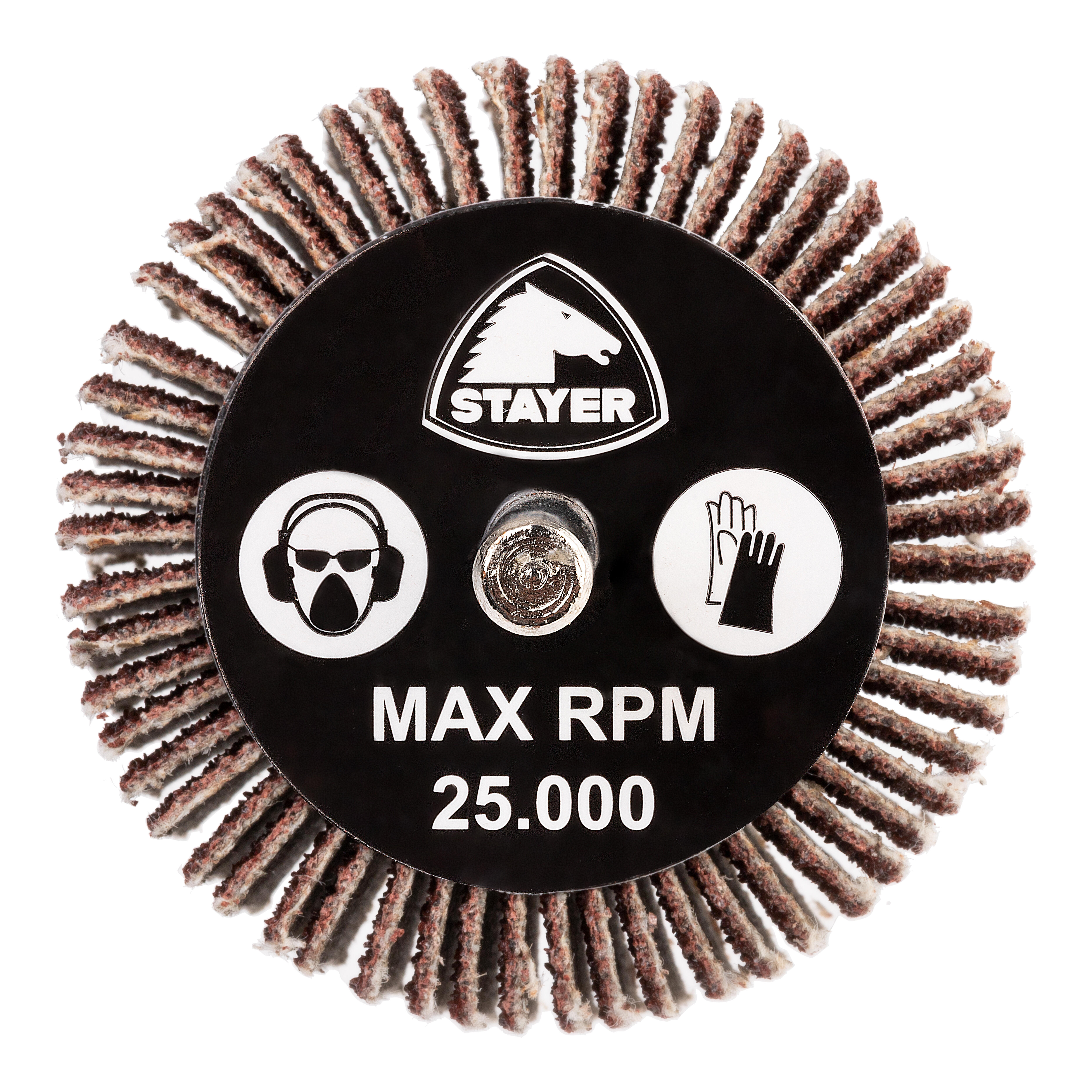 ABANICO LAMINADO Ø40 EJE 6 MM GRANO 60 - 4