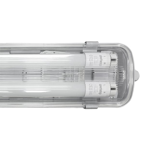 PANTALLA ESTANCA LED 2X20W LUZ FRIA