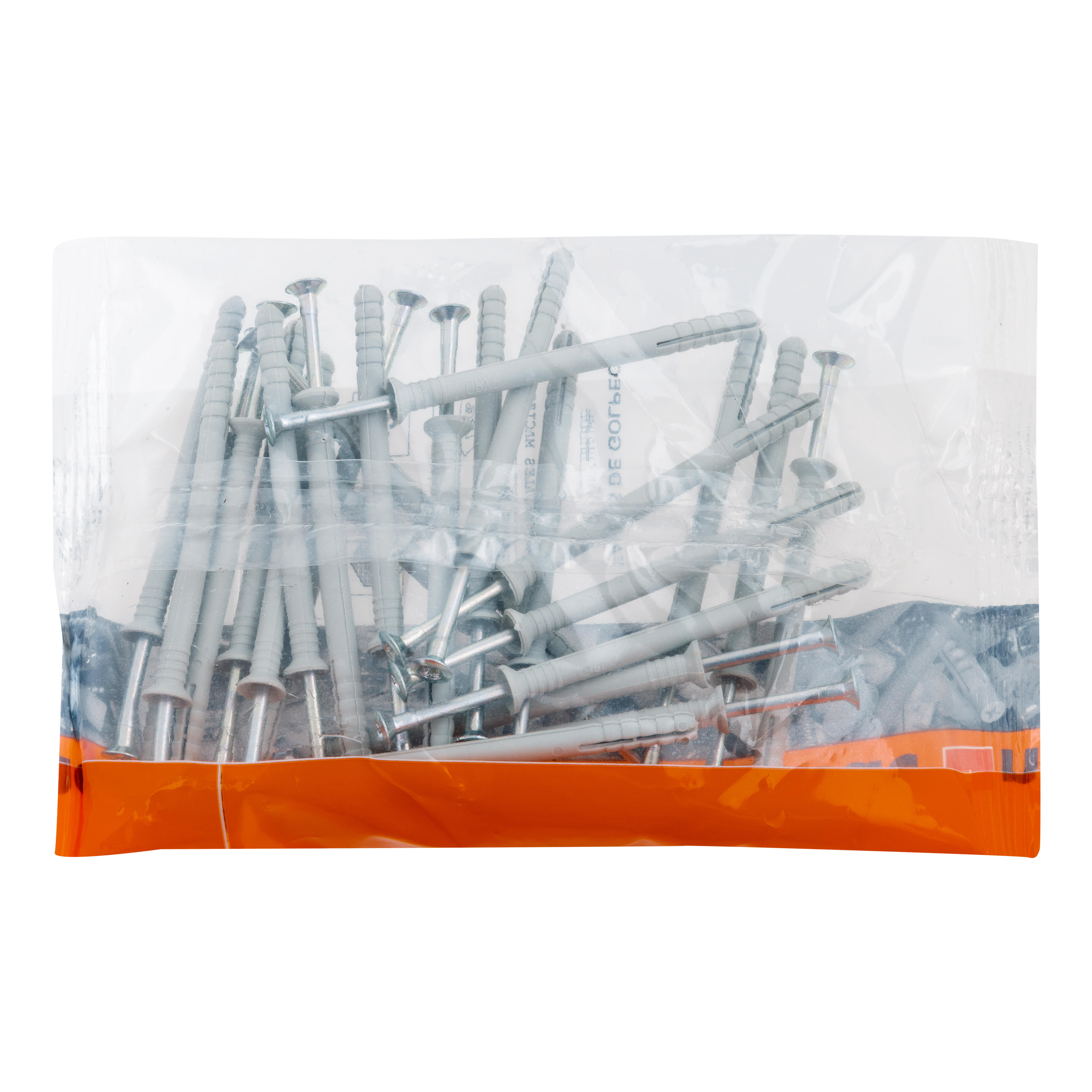 TACO DE GOLPE DE NYLON DIÁMETRO 6MM LONGITUD 80MM NOUTAC 25UDS - 2