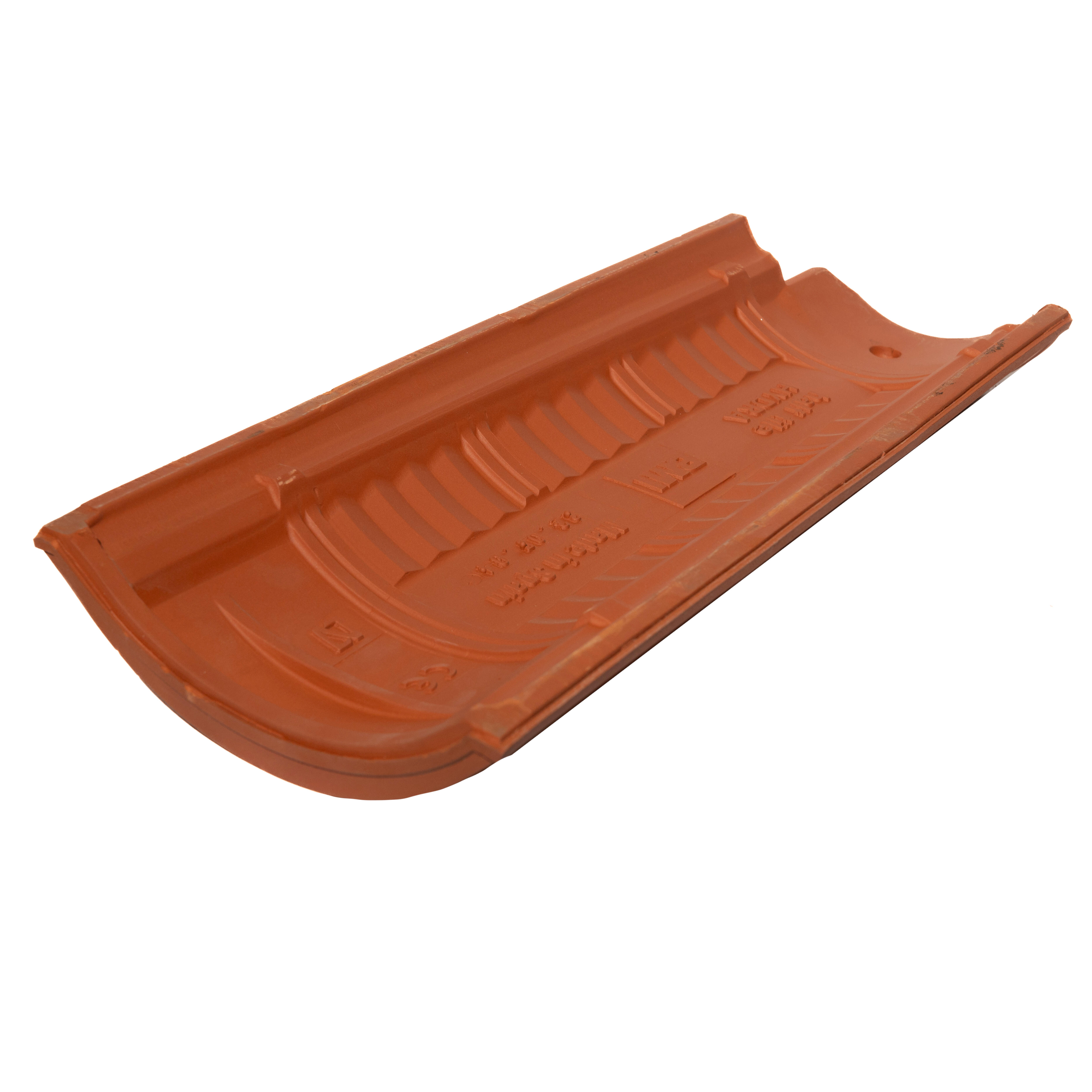 MEDIA TEJA DE CERÁMICA KLINKER HYDRA ROJO - 6