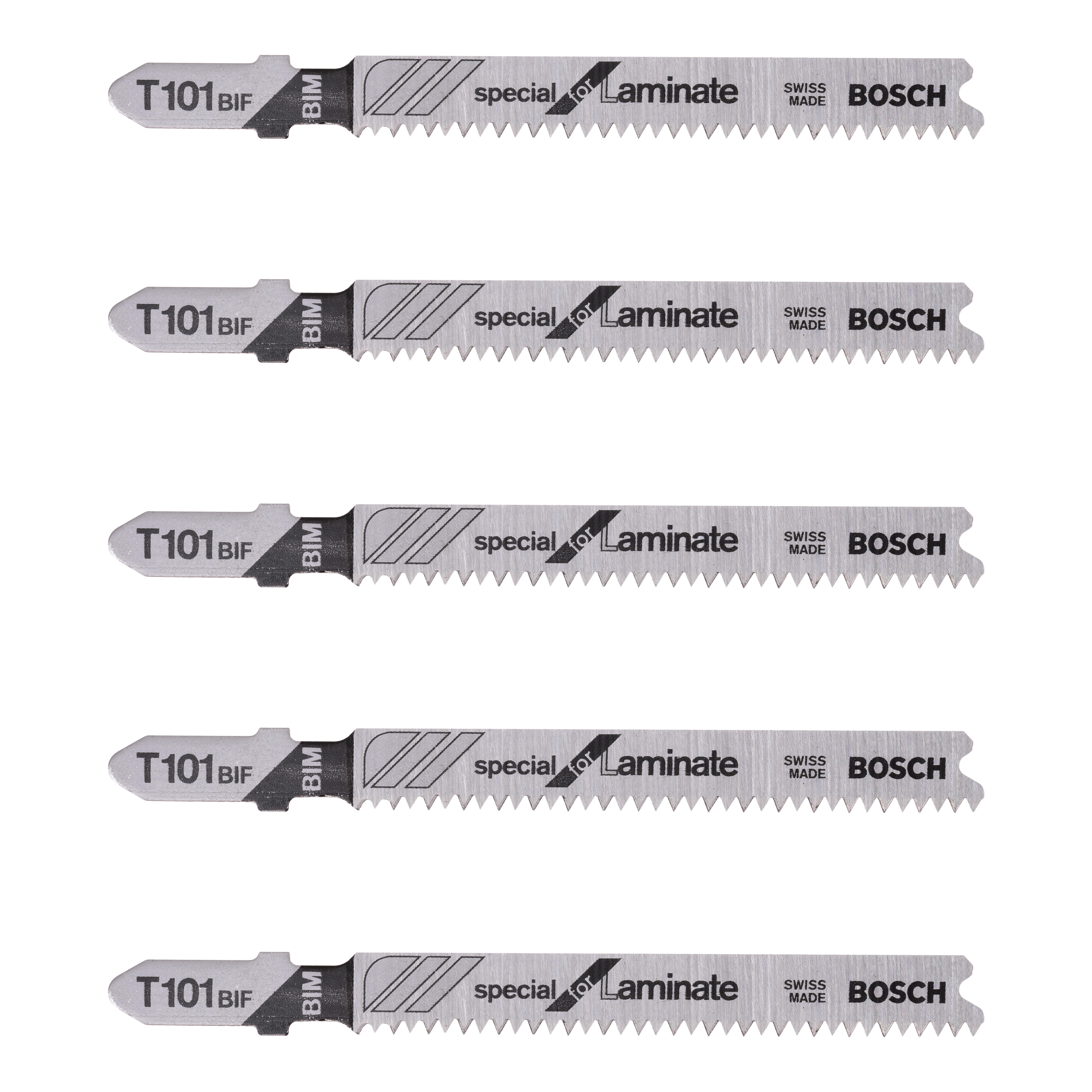 HOJA DE SIERRA DE CALAR LAMINADOS T 101BIF BOSCH 3UDS - 2