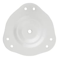 PATA MUEBLE ACERO REDONDA 710MM 60MM BLANCA. 4UDS - 4