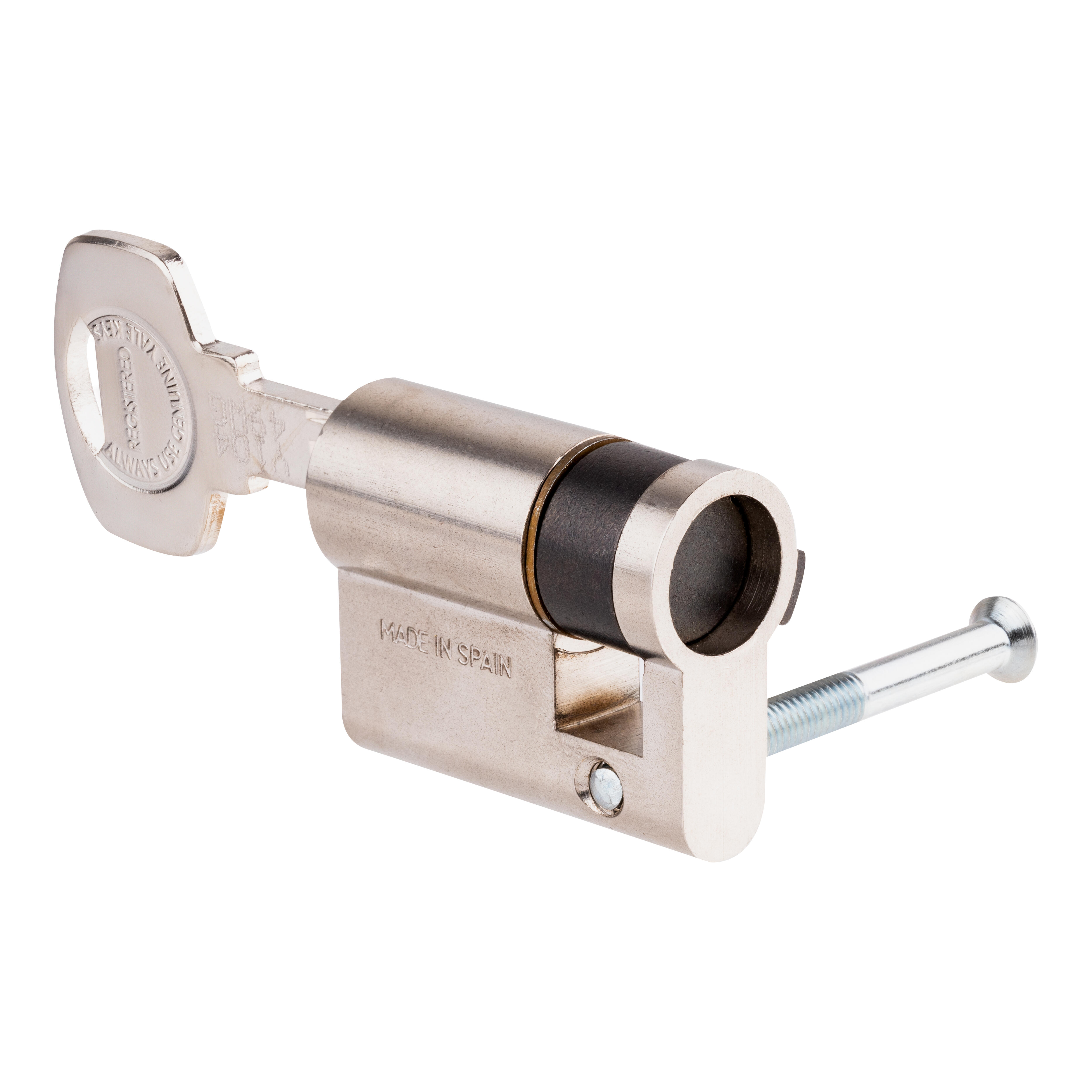 CILINDRO SEGURIDAD  ANTIBUMPING 30X10MM. PUNTOS LEVA 15MM NIQUEL YL6 YALE - 3