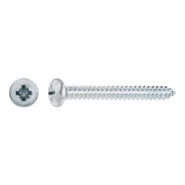 TORNILLOS PARA METAL CABEZA ALOMADA CINCADOS 4,2X38MM. 250UDS