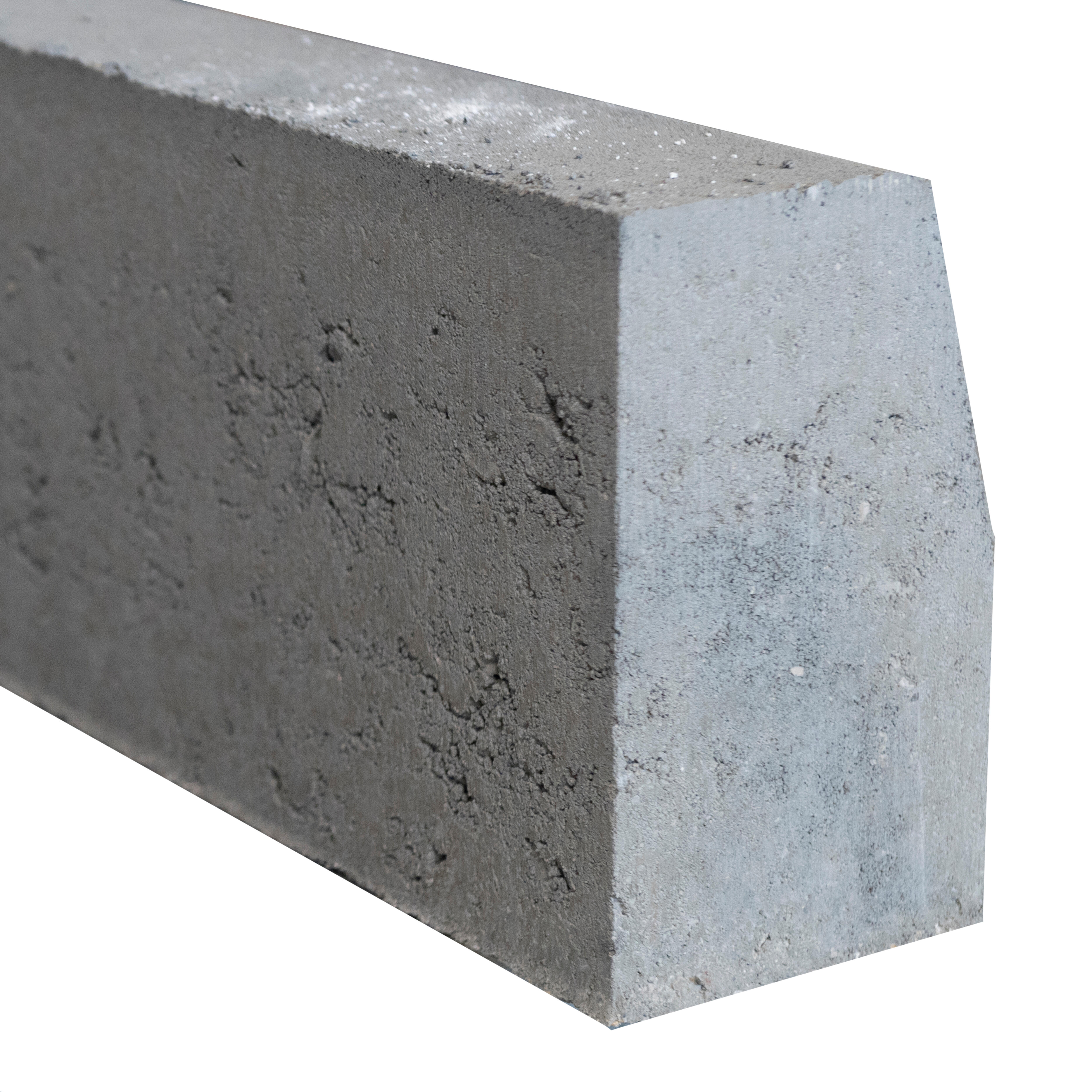 BORDILLO DE HORMIGÓN TRAPEZOIDAL GRIS 100X15X25CM - 2
