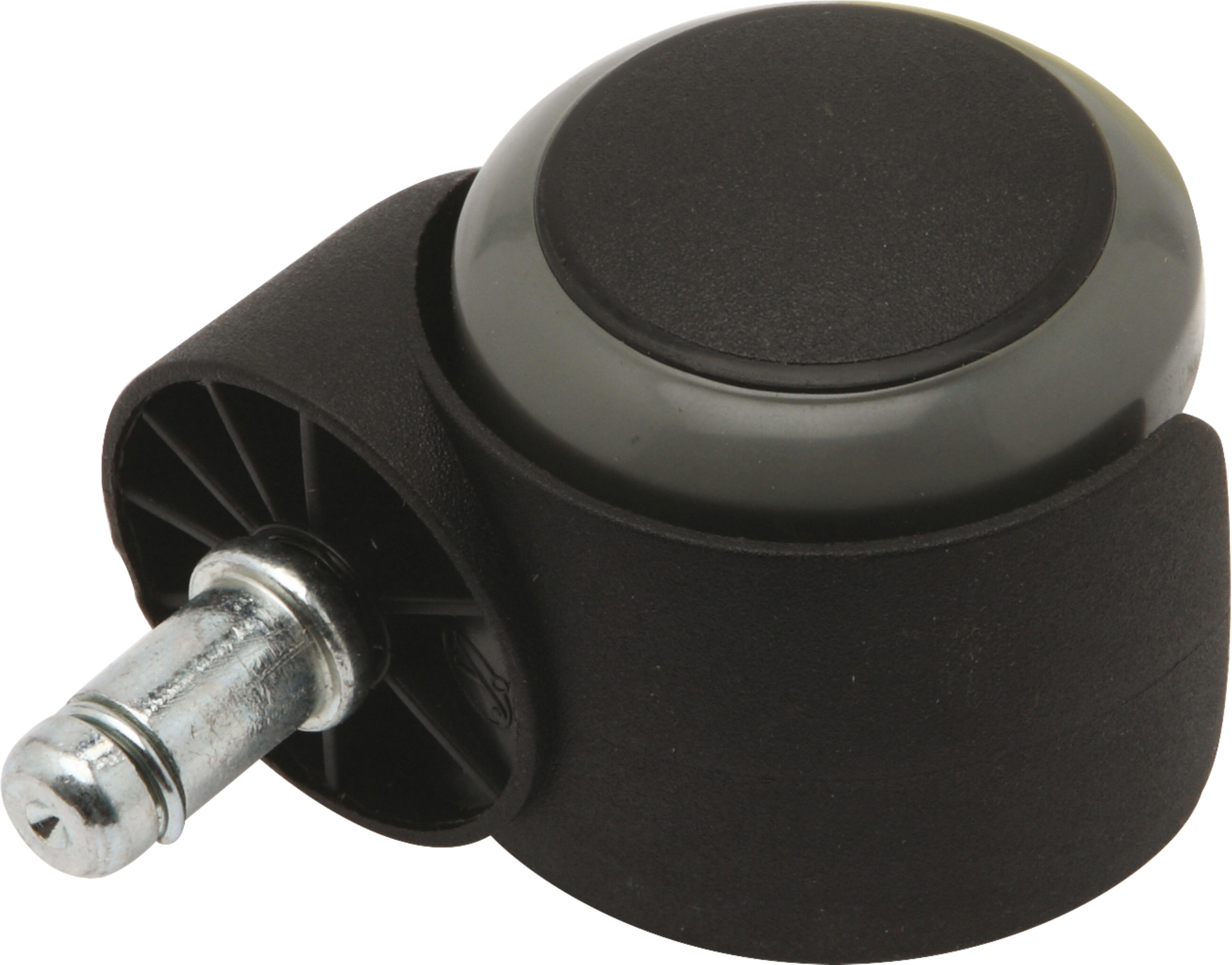 RUEDA DOBLE 50MM POLIURETANO. HASTA 50KG. LLANTA PLÁSTICO - 2