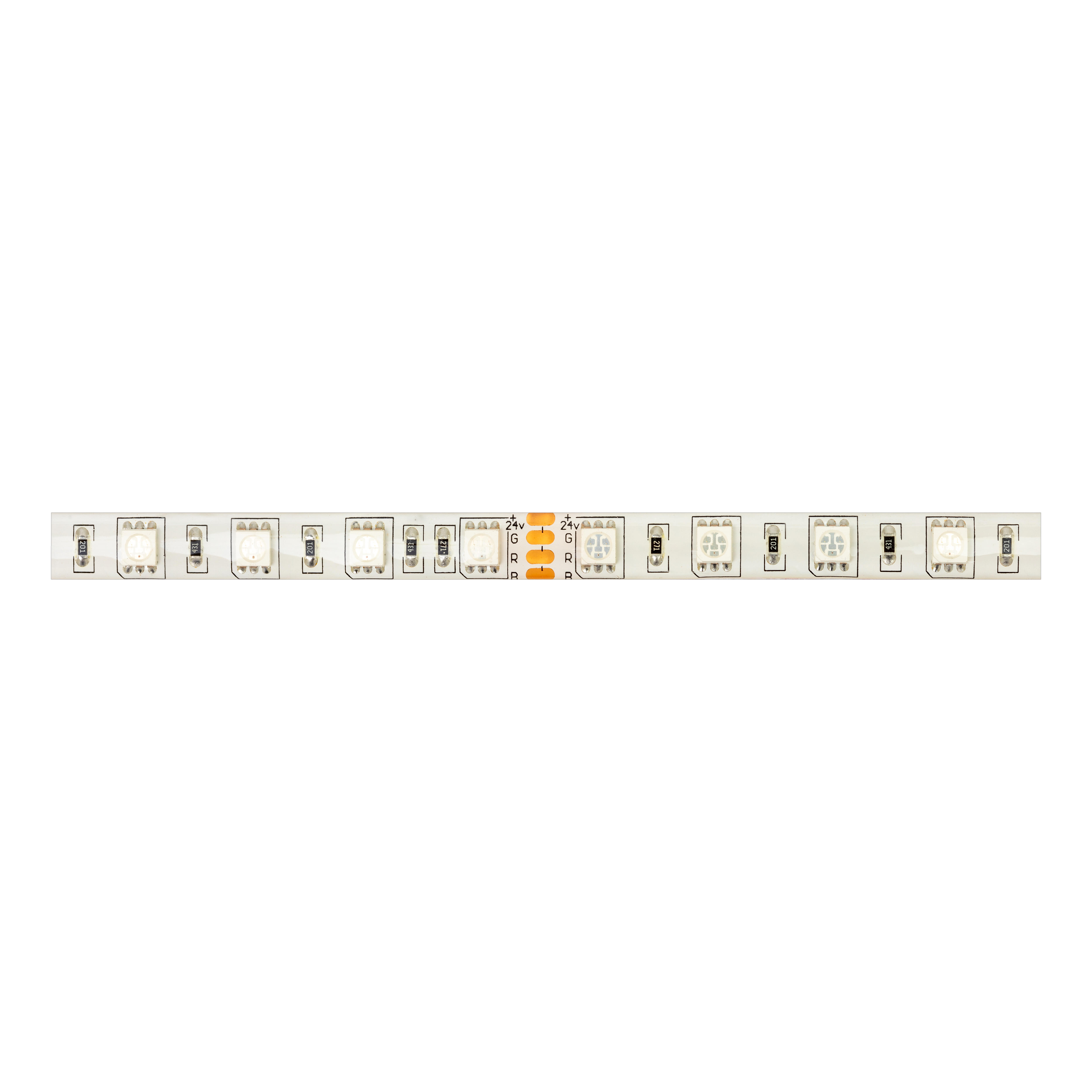 TIRA LED 24V 5M 14,4W/M LUZ RGB IP65 - 3