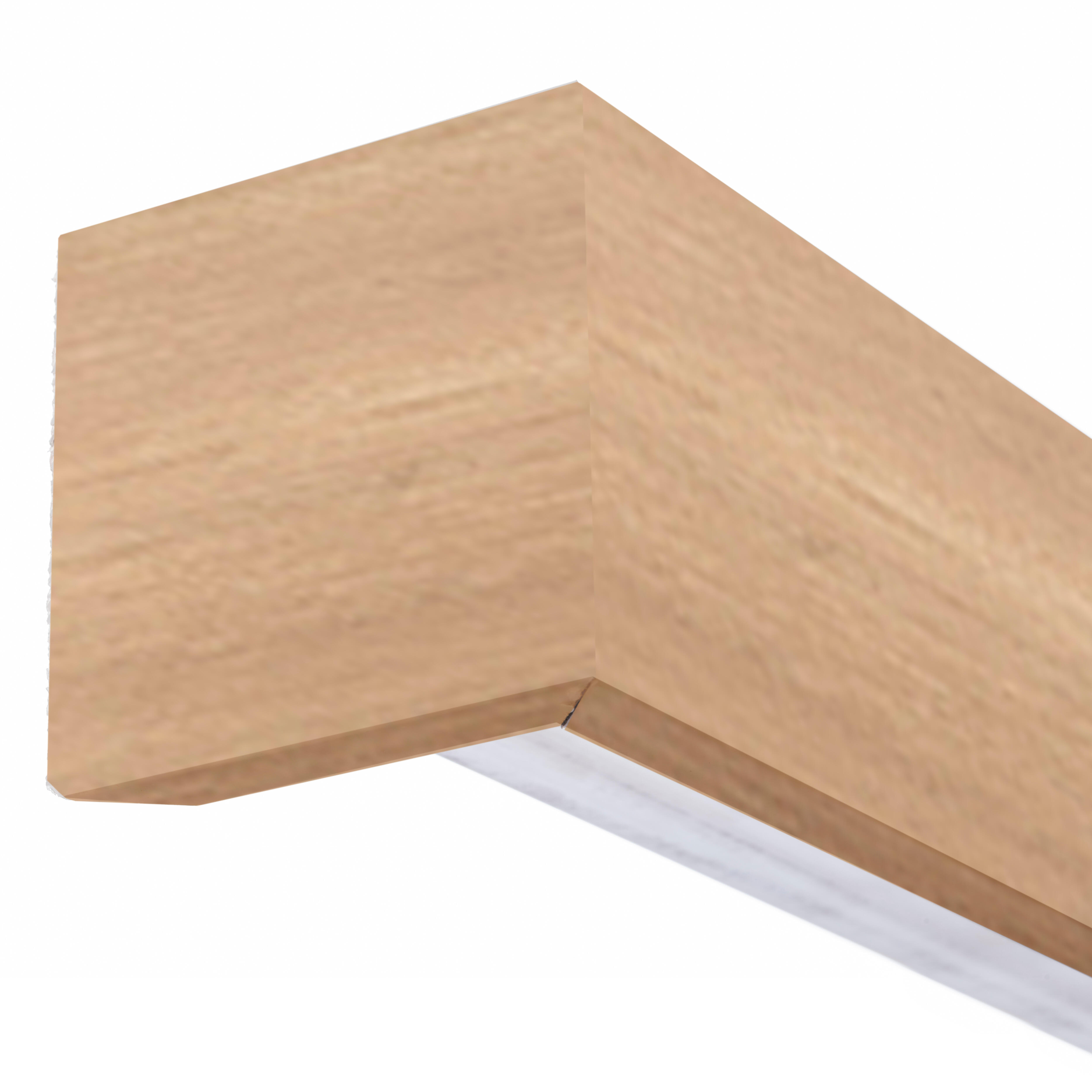 KIT RAIL + EMBELLECEDOR PUERTA CORREDERA ACABADO MELAMINA ROBLE - 3