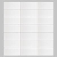 AZULEJO PASTA BLANCA 30X60 CM VISUAL 2 BLANCO - 2