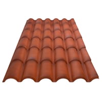 PLACA TEJA ICOPPO 2,09X0,99M ENVEJECIDA - 2