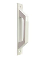 ASA TIRADOR DE ALUMINIO CON PLACA BLANCO - 2