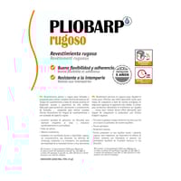 REVESTIMIENTO FACHADA RUGOSO PLIOBARP 15L BLANCO - 2