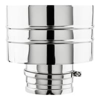 SOMBRERETE INOXIDABLE PARED SIMPLE 125MM - 2